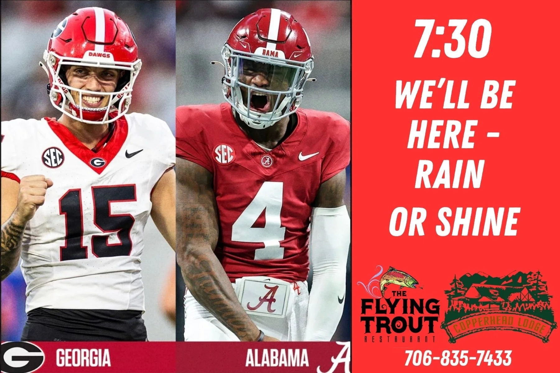 Dawgs / Bama ! ! !  The Faceoff    What? Alabama's Favored?
