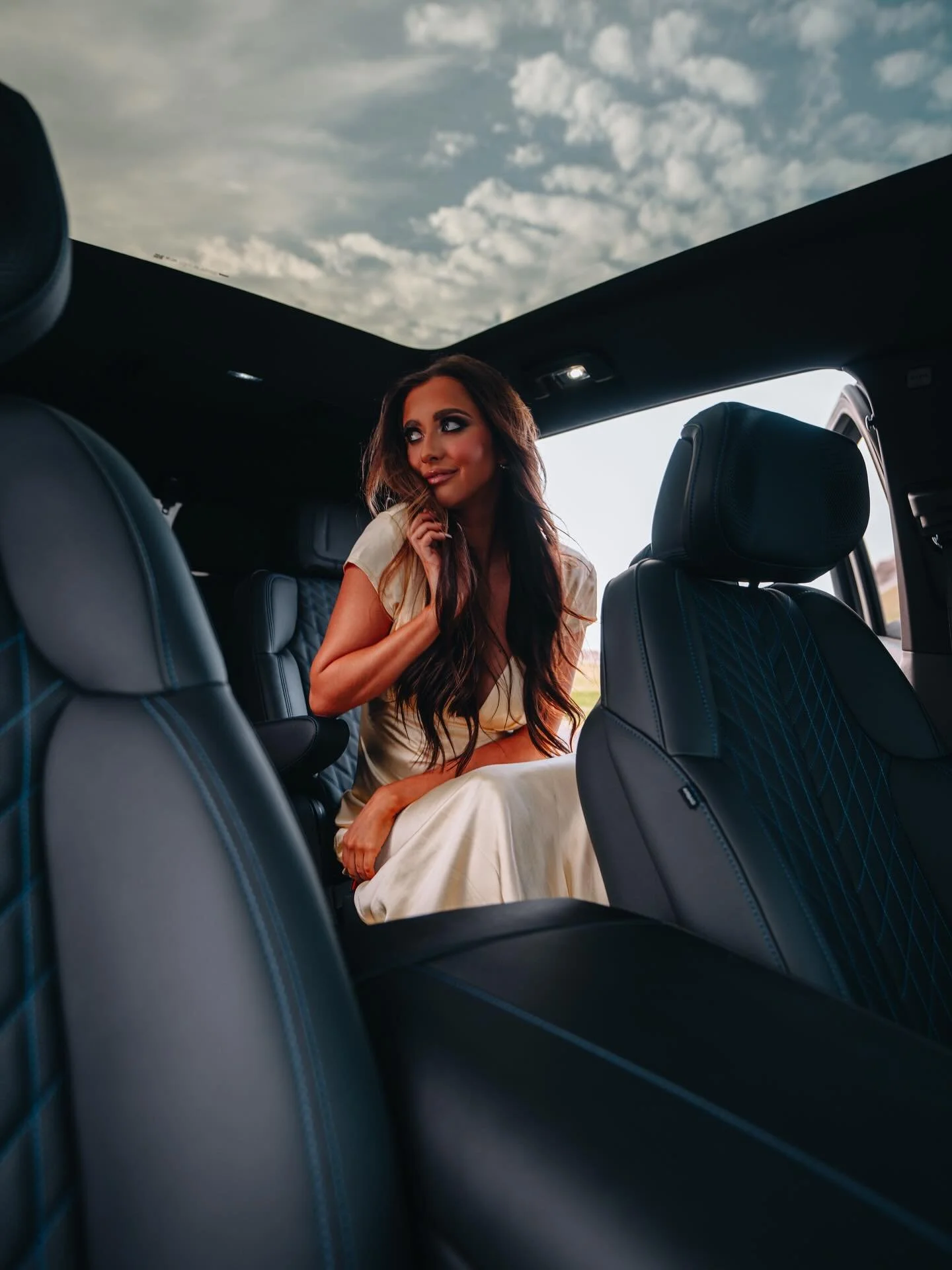 Luxury car service in Highland Park Dallas with executive SUV transportation