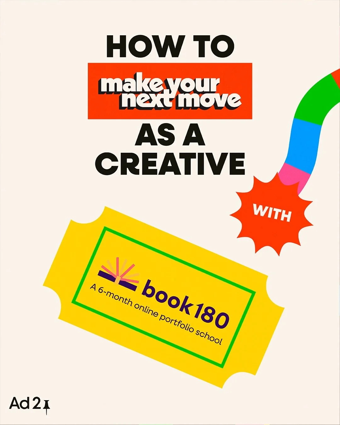 🎲 Ready to make your next move as a creative? 💡
Learn how to level up your portfolio with tips from book180. They&rsquo;ll share their insights, including guidance on standing out, showcasing your work, and taking your creative game to the next lev