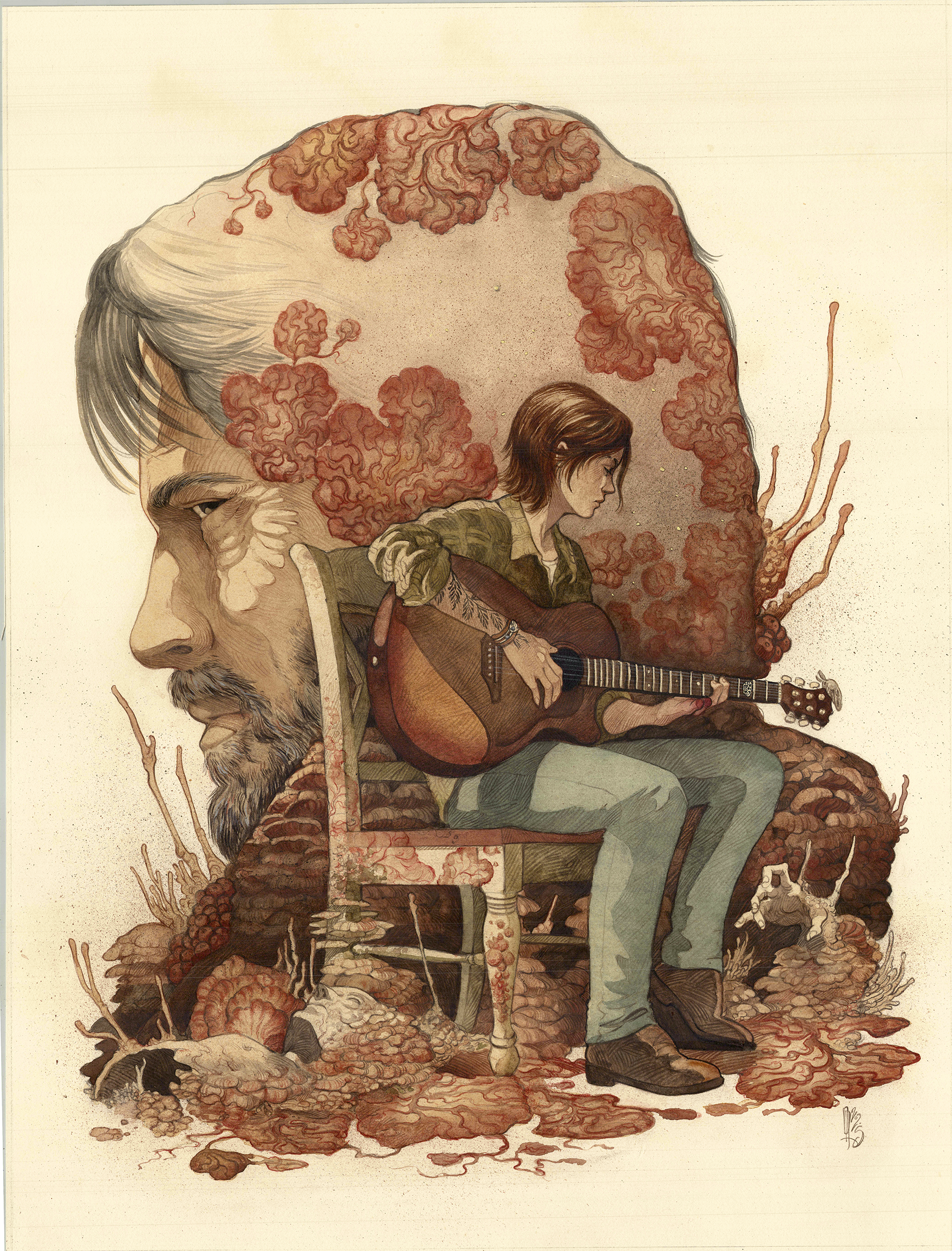 "Future Days."
Client: Naughty Dog, Nucleus Gallery