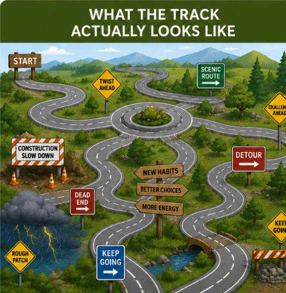 Maybe You’re Not “Off Track” With Your Eating After All