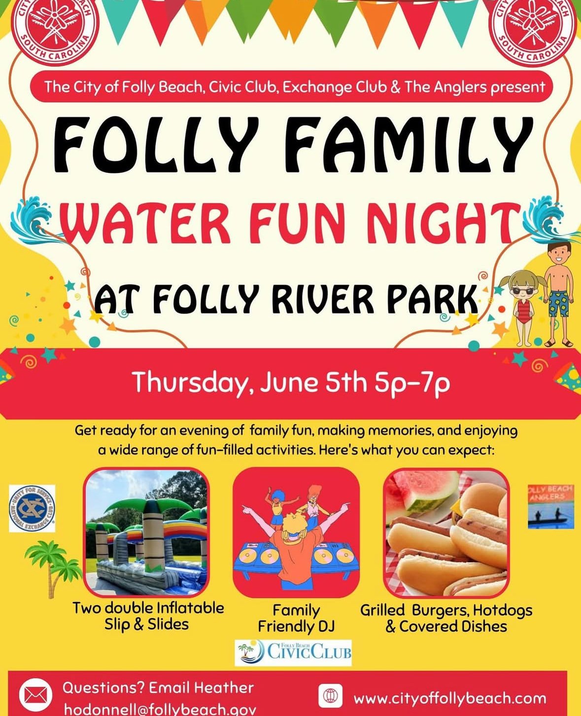 Folly Family Water Fun Night