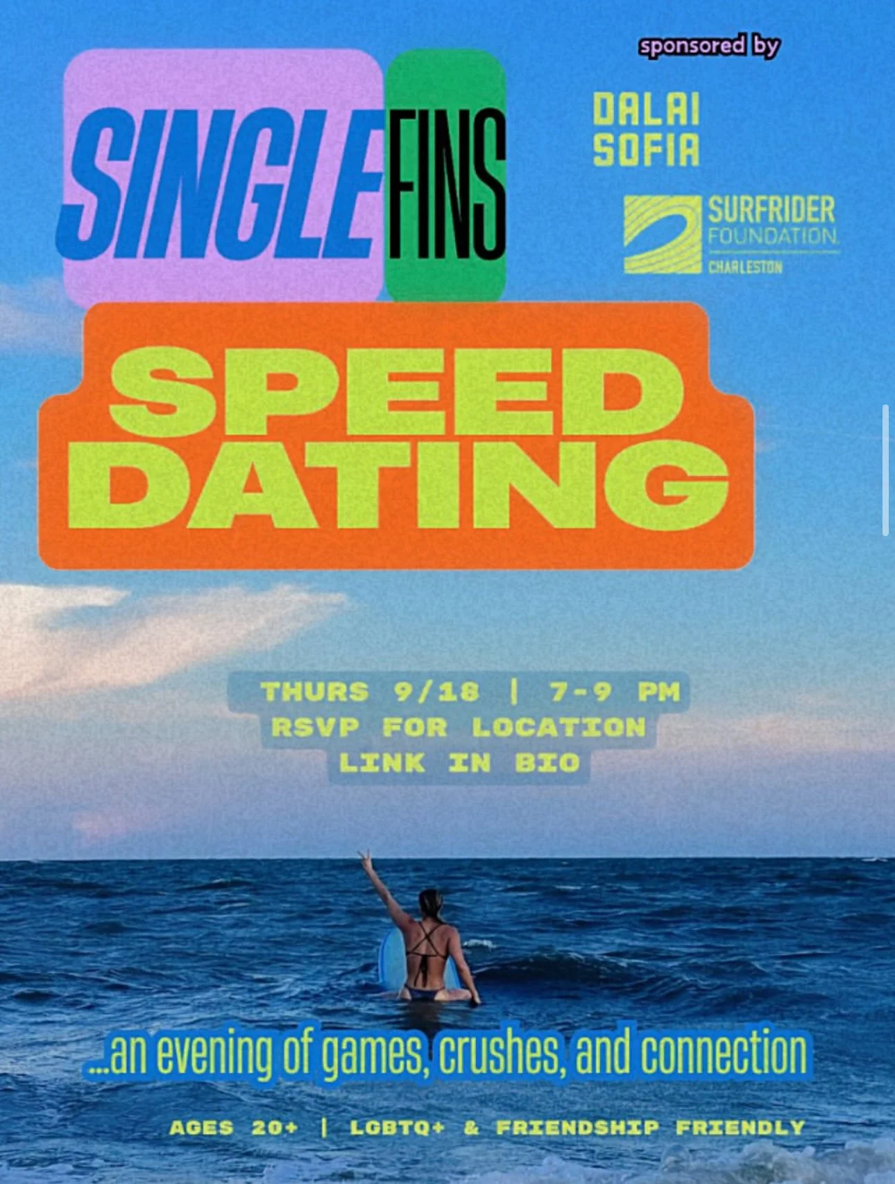 Shes on Edge Single Fins Speed Dating