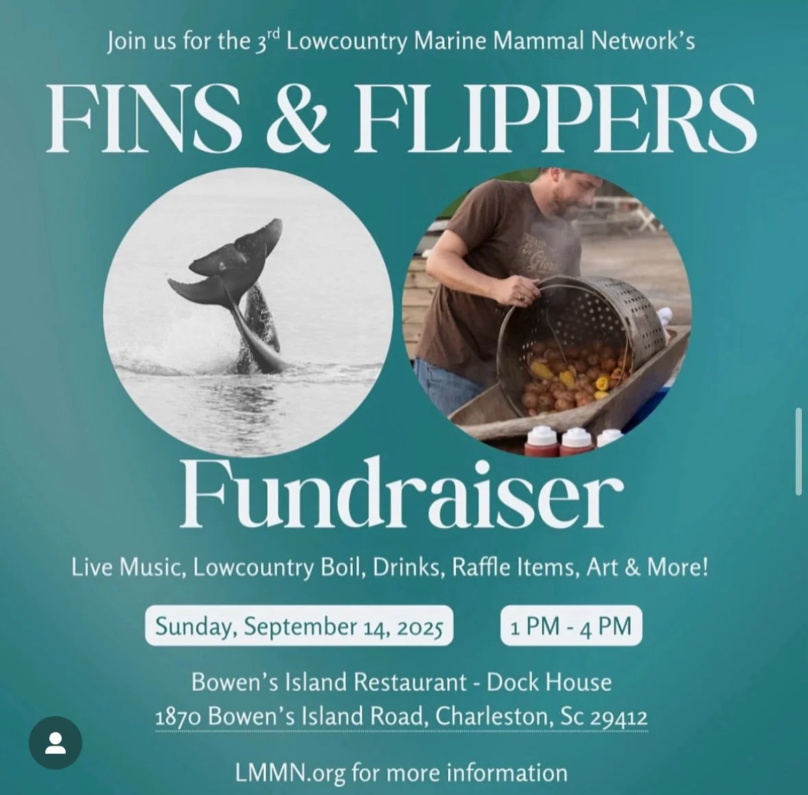 Lowcountry Marine Mammal Networks' Fins & Flippers Fundraiser