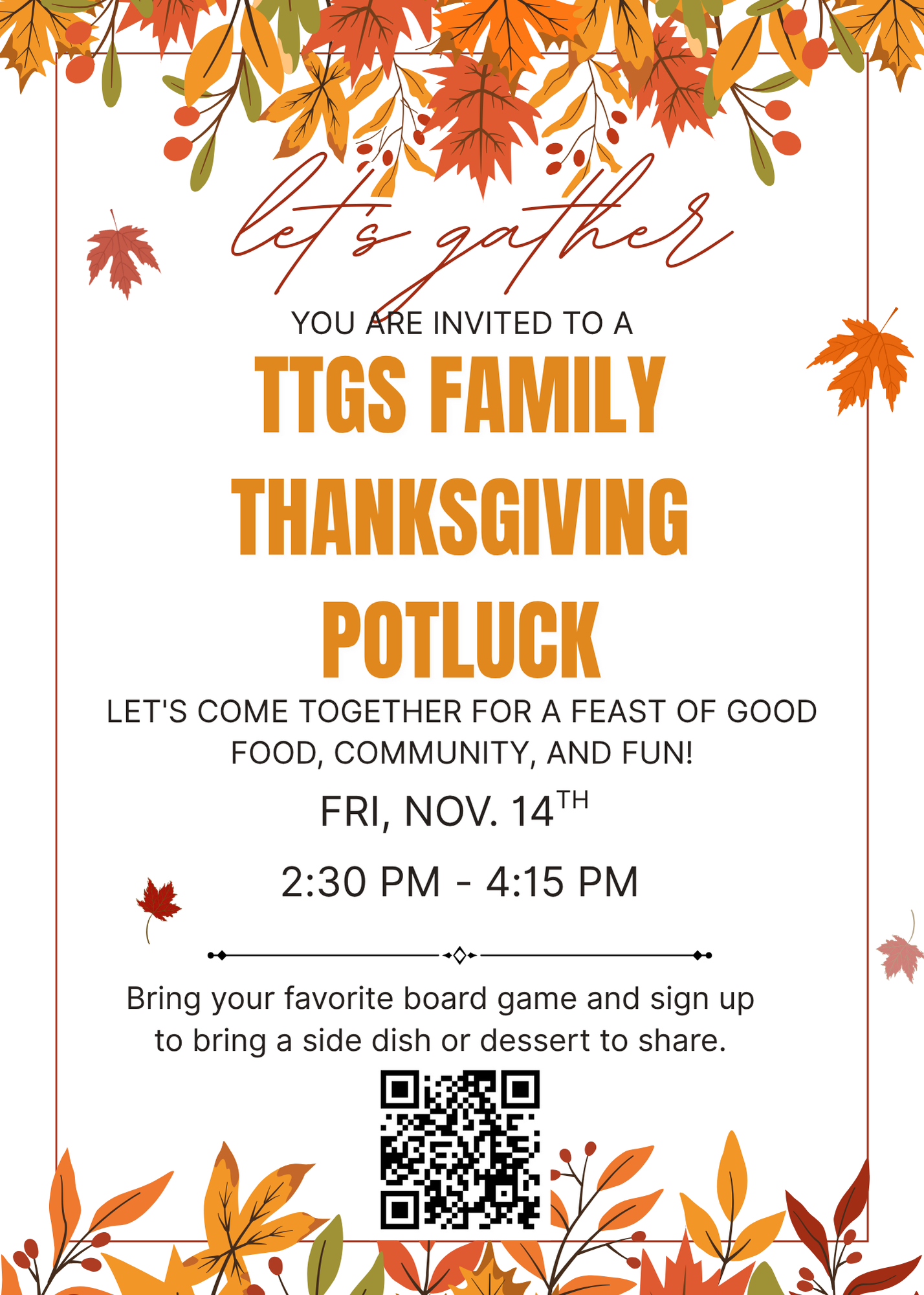 Family Potluck
