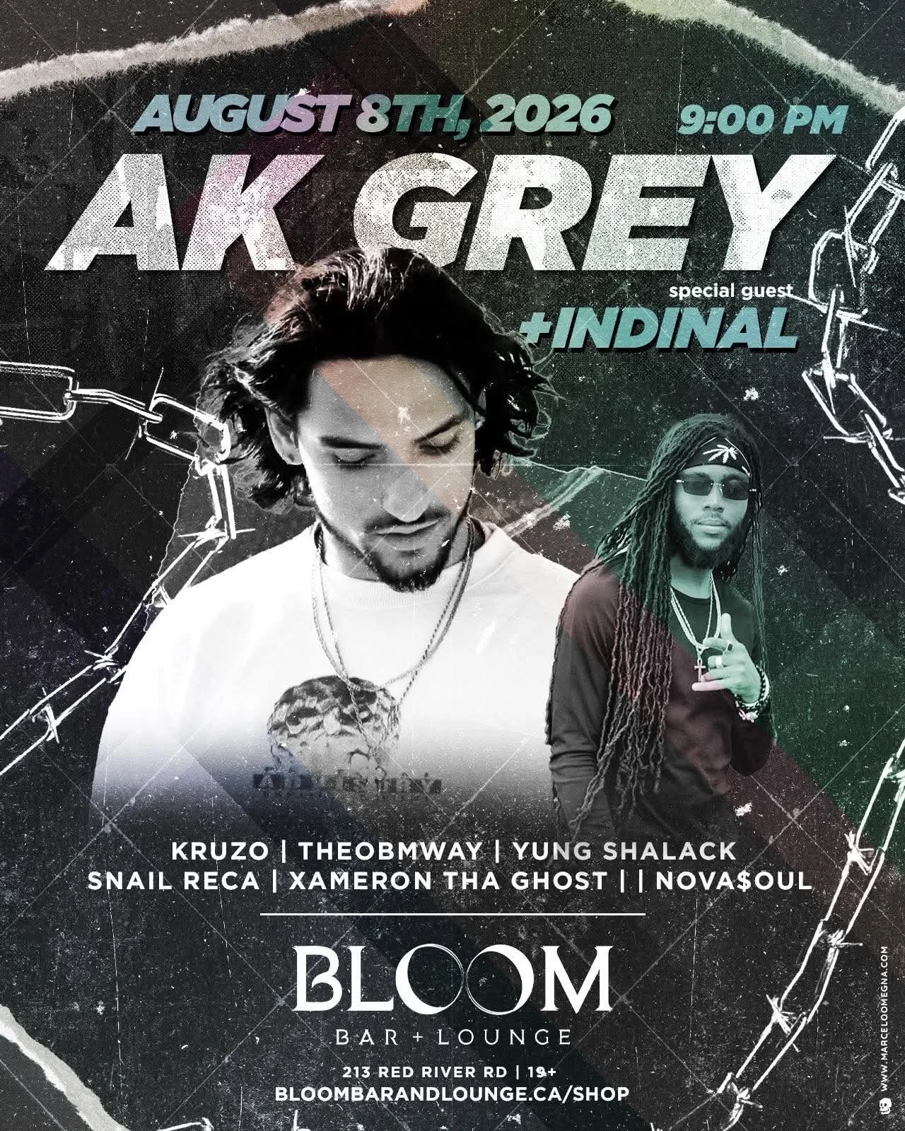 AK GREY w/ INDINAL | August 08