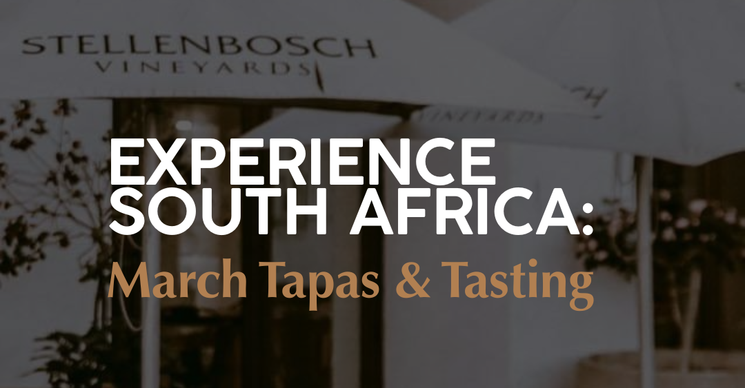 March Tapas &amp; Tasting 