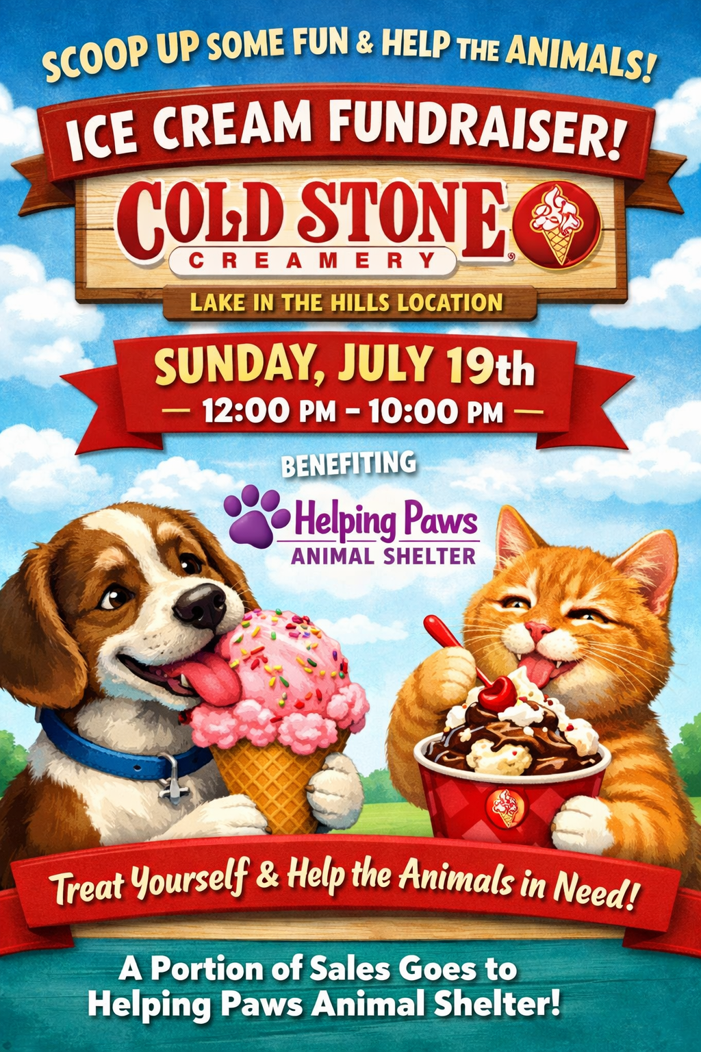 Ice Cream Fundraiser