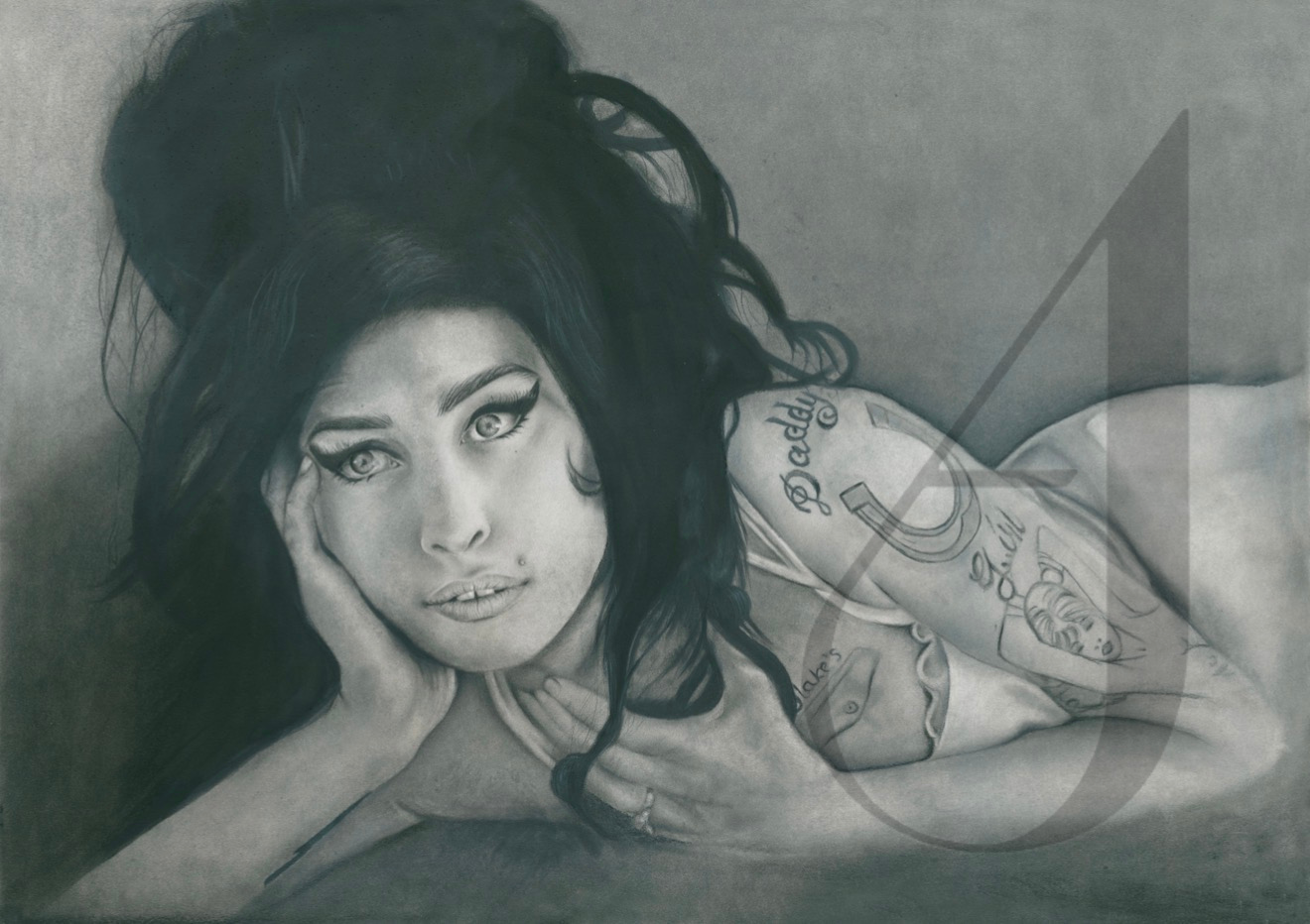 A moment with Amy Winehouse - Limited Edition Print