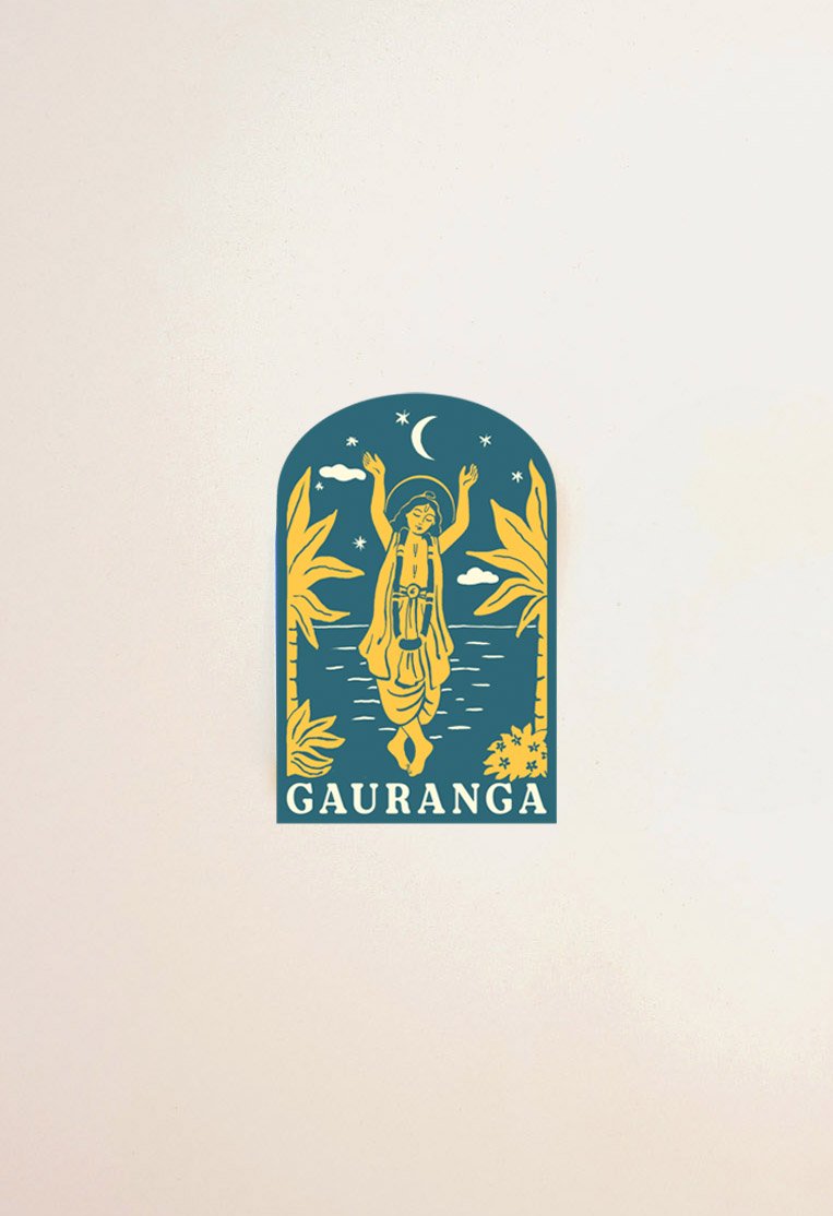 Gauranga Sticker