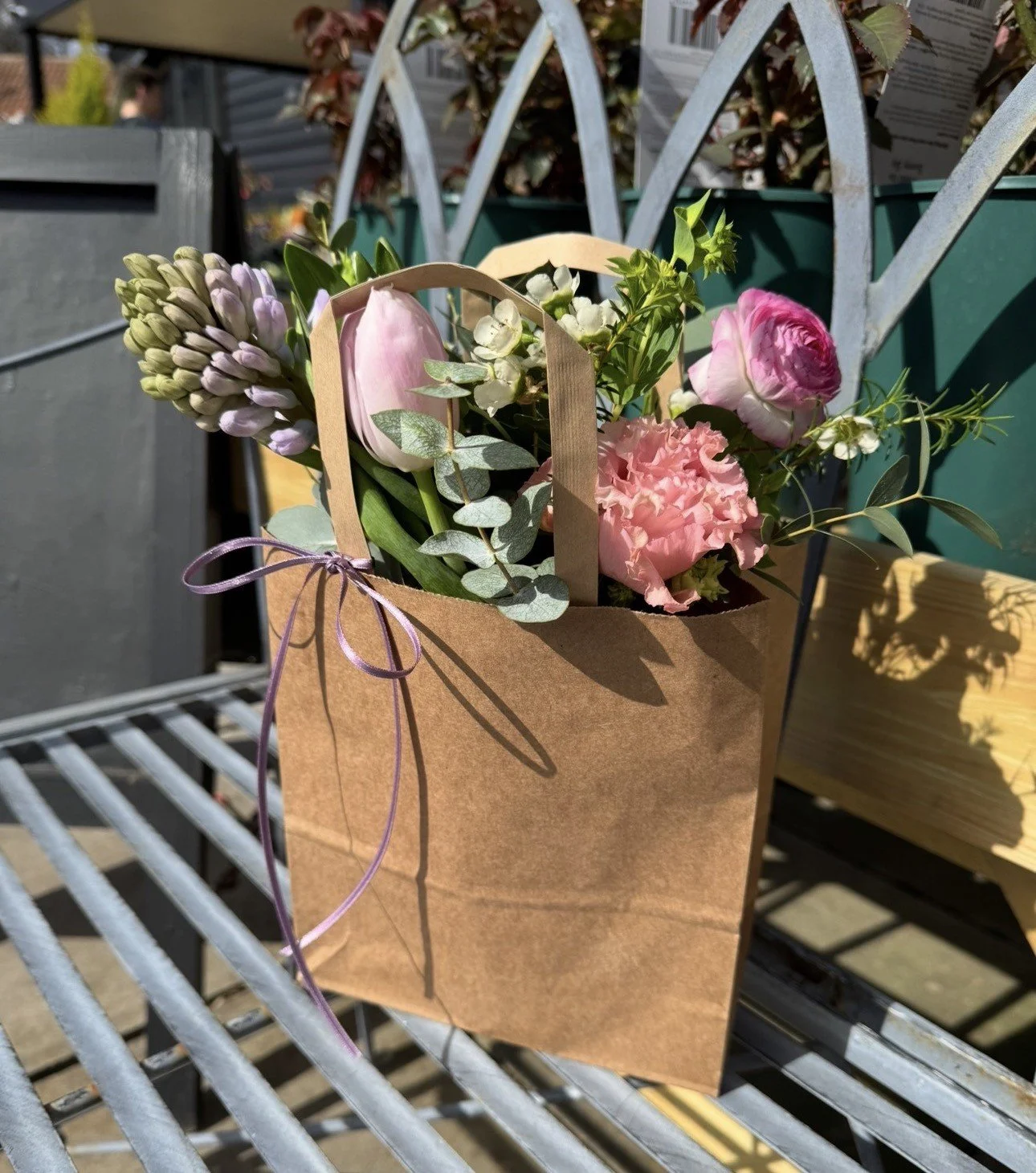 Mothers Day mini flower bag