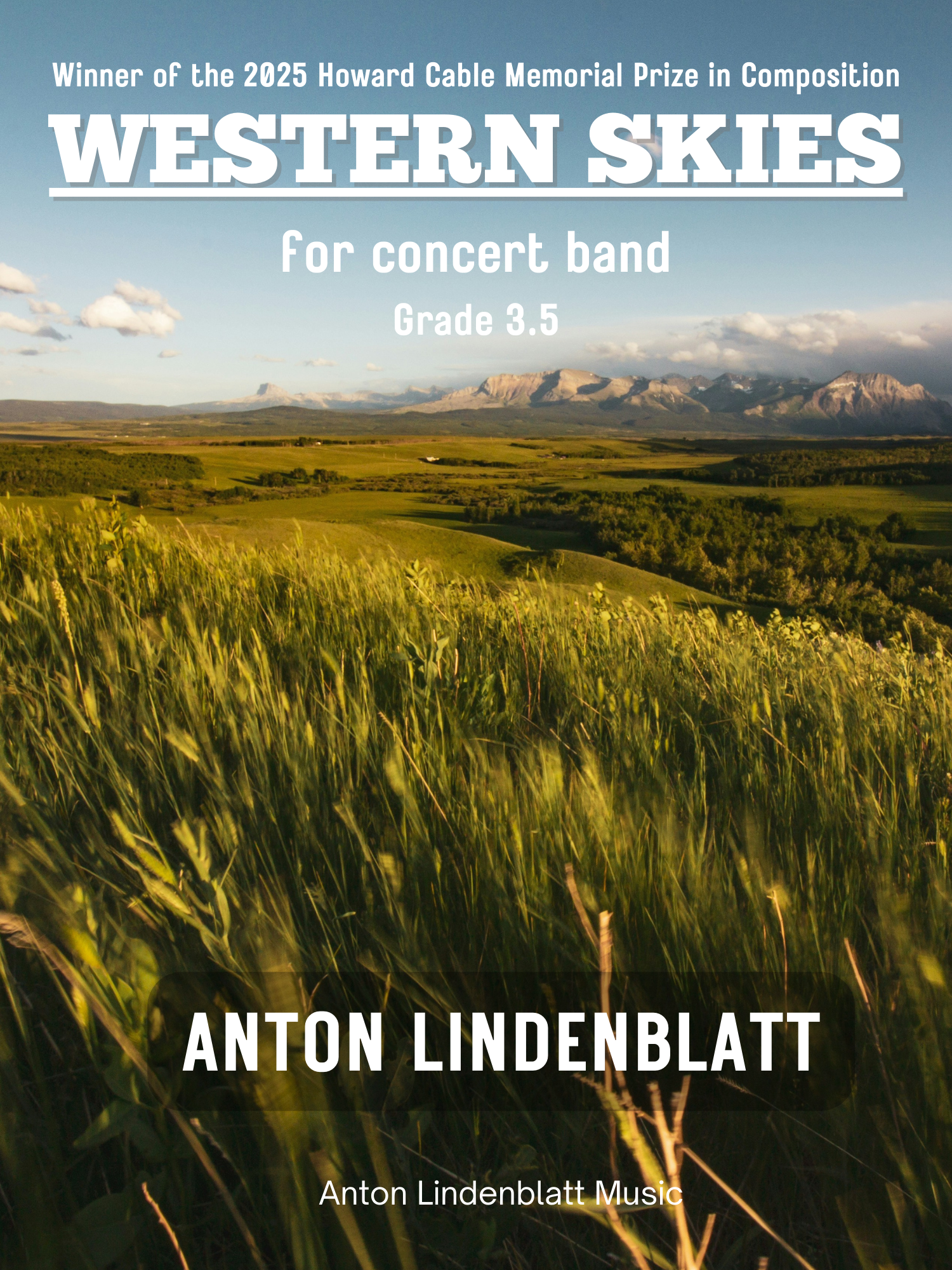 Western Skies - Score & Parts - Digital