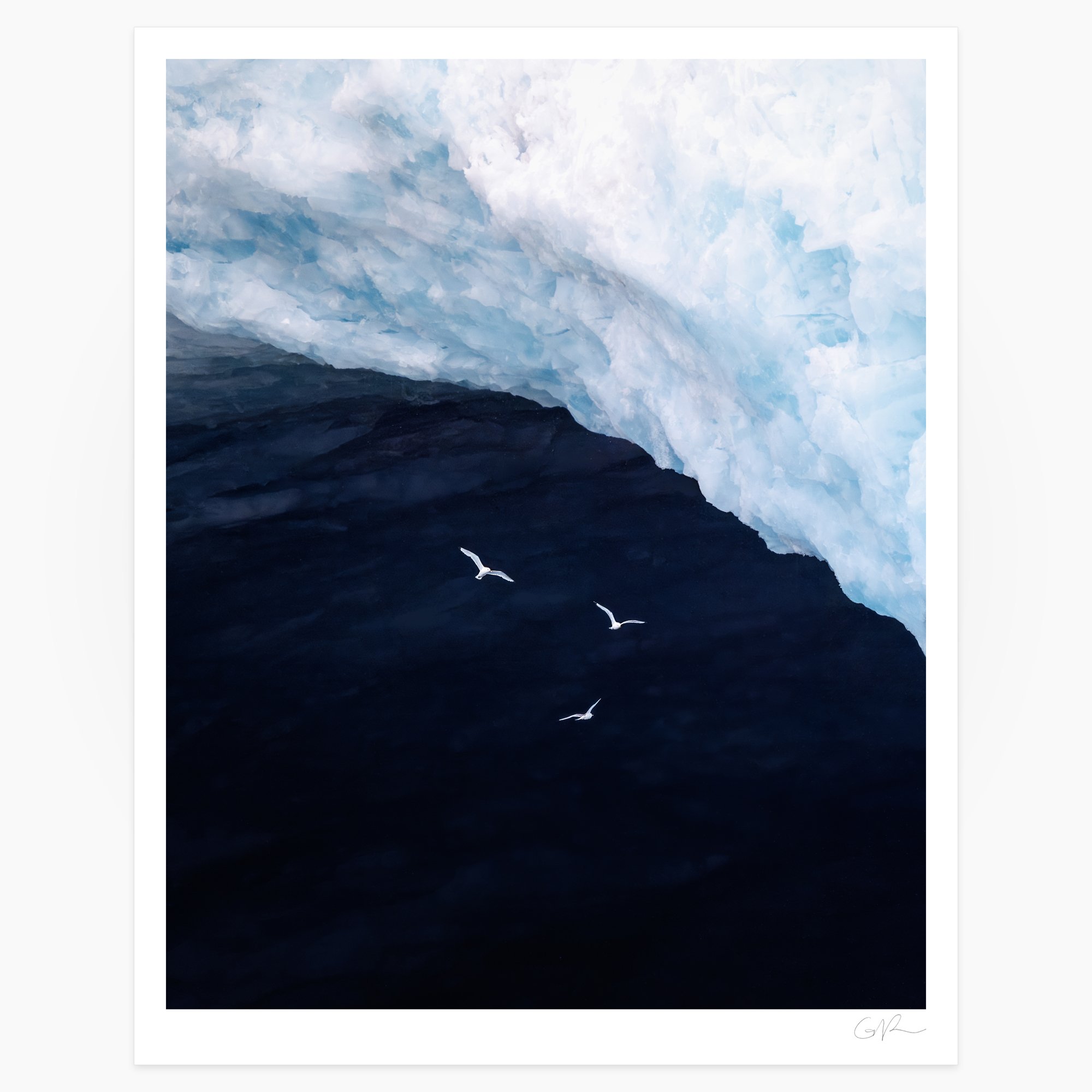 Beneath a Glacier