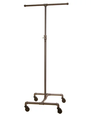 Double 2 Way Rack Versatile Pipe Racks for Slatwall Displays and Storage Solutions ...