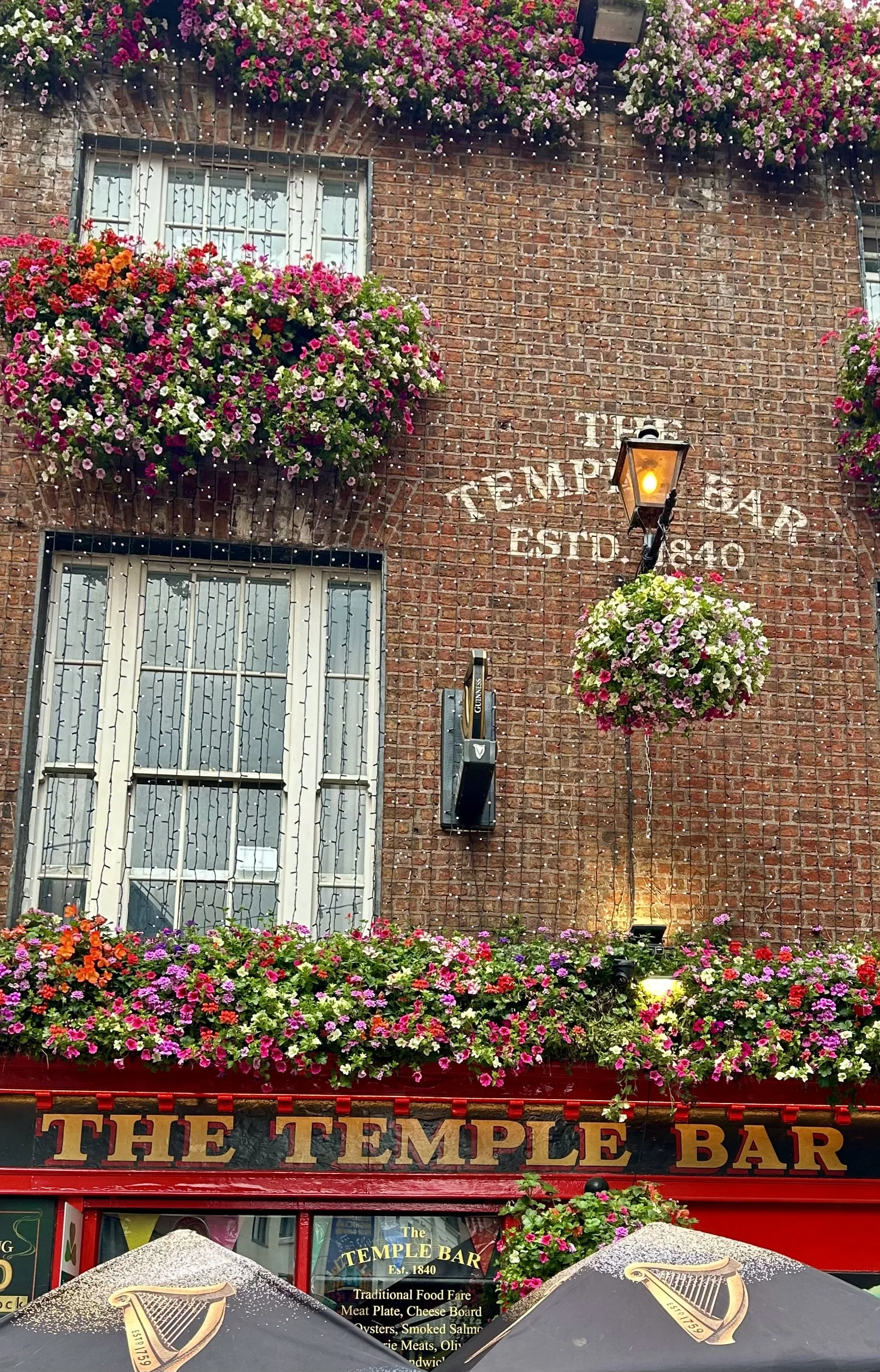 The infamous Temple Bar in Dublin
