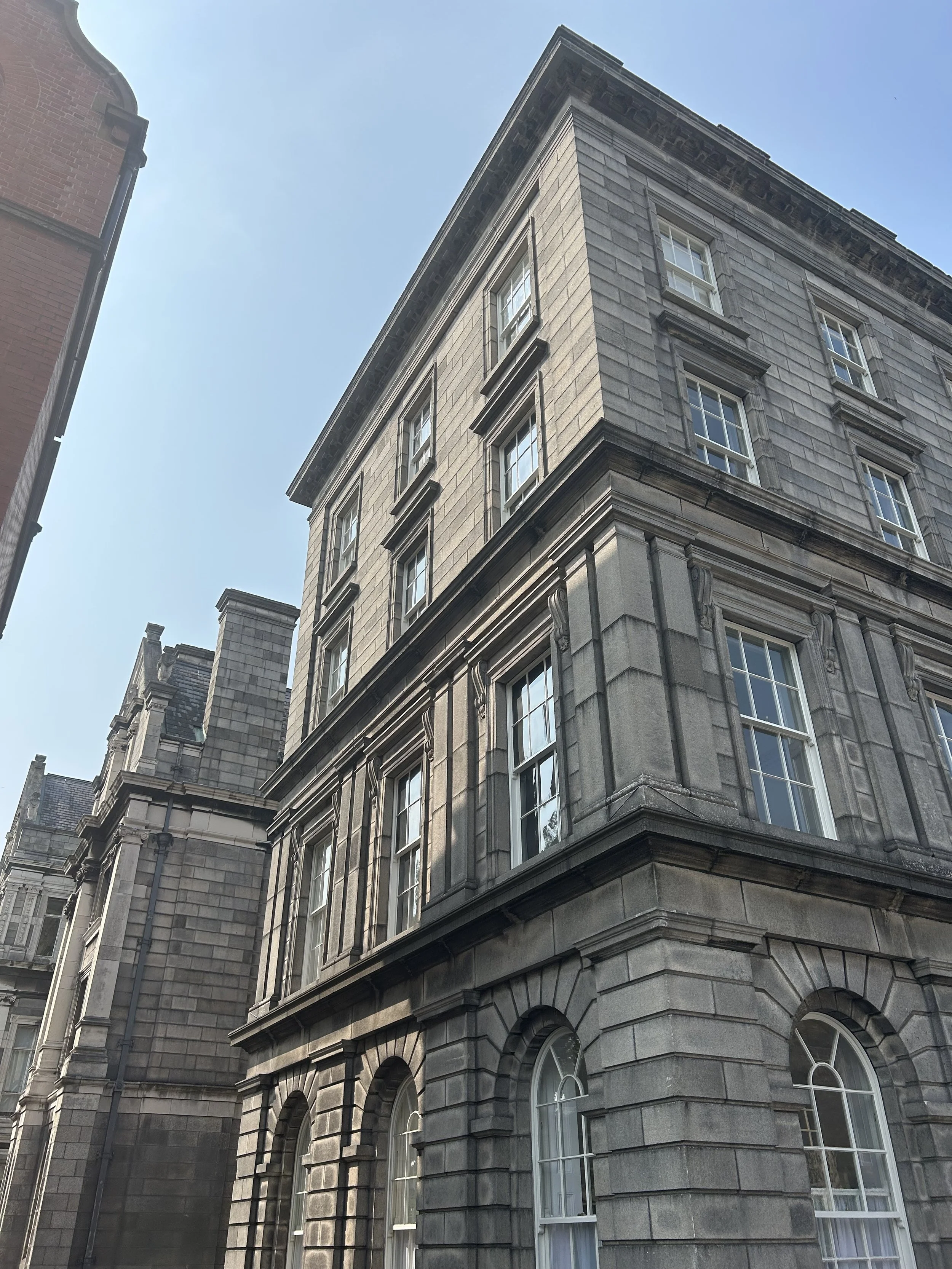 Exploring Trinity College in Dublin