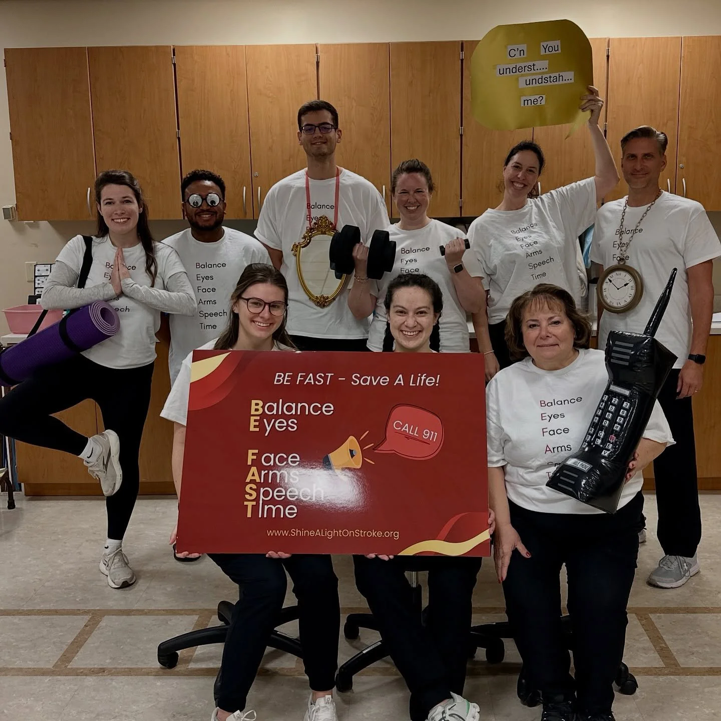 🎃👻 Some scares you can laugh off&hellip; others you can&rsquo;t. This Halloween, remember what&rsquo;s truly frightening &mdash; a stroke you don&rsquo;t recognize. 🤖🤡👺😈
Know the signs. BE FAST. Save A Life. 

🧘🏻Balance
👀 Eyes
🫦Face
💪 Arm
