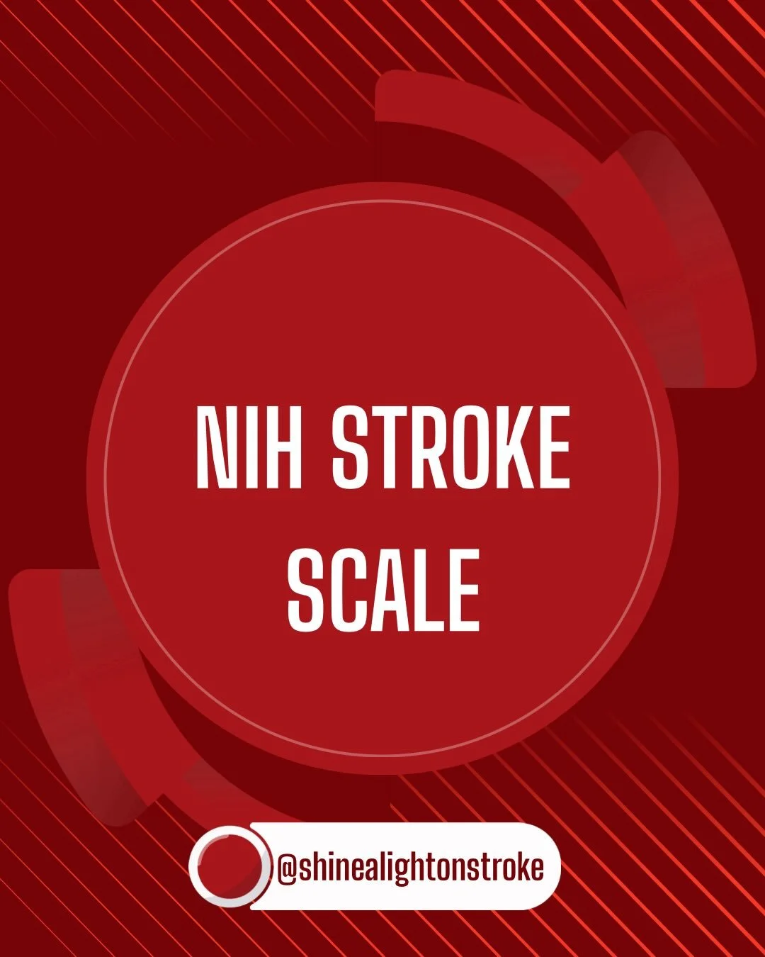 Have you or a loved one ever heard your medical team reference an NIH score?  Essentially it&rsquo;s a checklist doctors use during the onset and recovery of a stroke.  It helps them understand how serious the stroke is and what parts of the brain ma