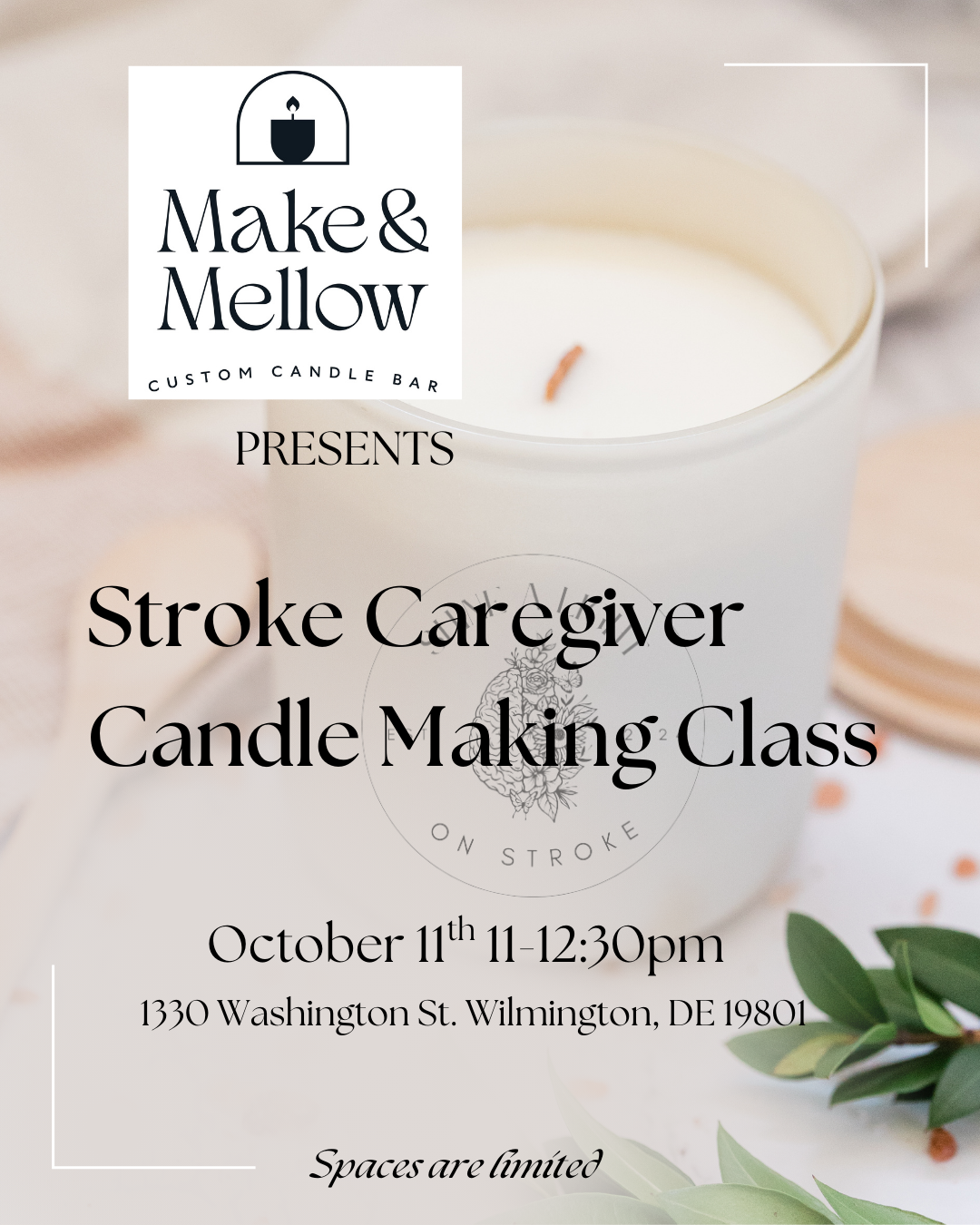 PAST EVENT: Caregiver Candle Making Class