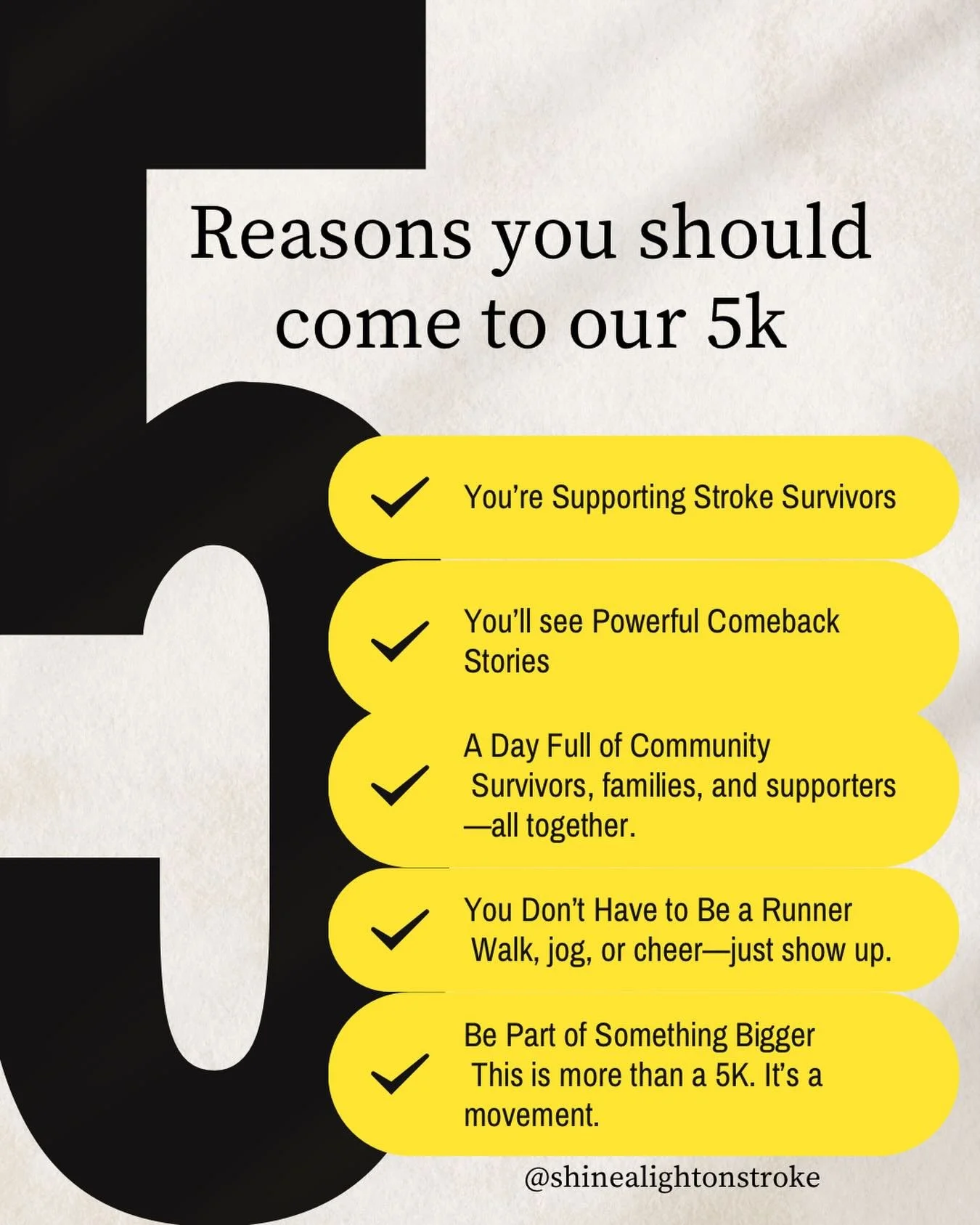 We hope to see you there!

When: Saturday May 9th
Where: Glasgow Park, Newark De 
Register: https://runsignup.com/Race/DE/Newark/ShineaLightonStroke