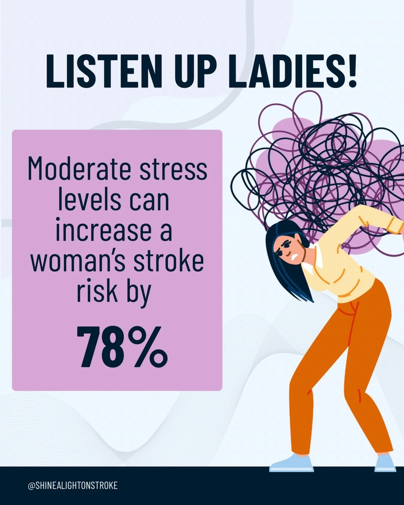 Stress isn&rsquo;t just &ldquo;in your head.&rdquo; It can impact your heart and brain in real ways.  This is your reminder to check in with yourself, slow down, and take care of your body, not just push through. Rest is not a luxury, it&rsquo;s prot