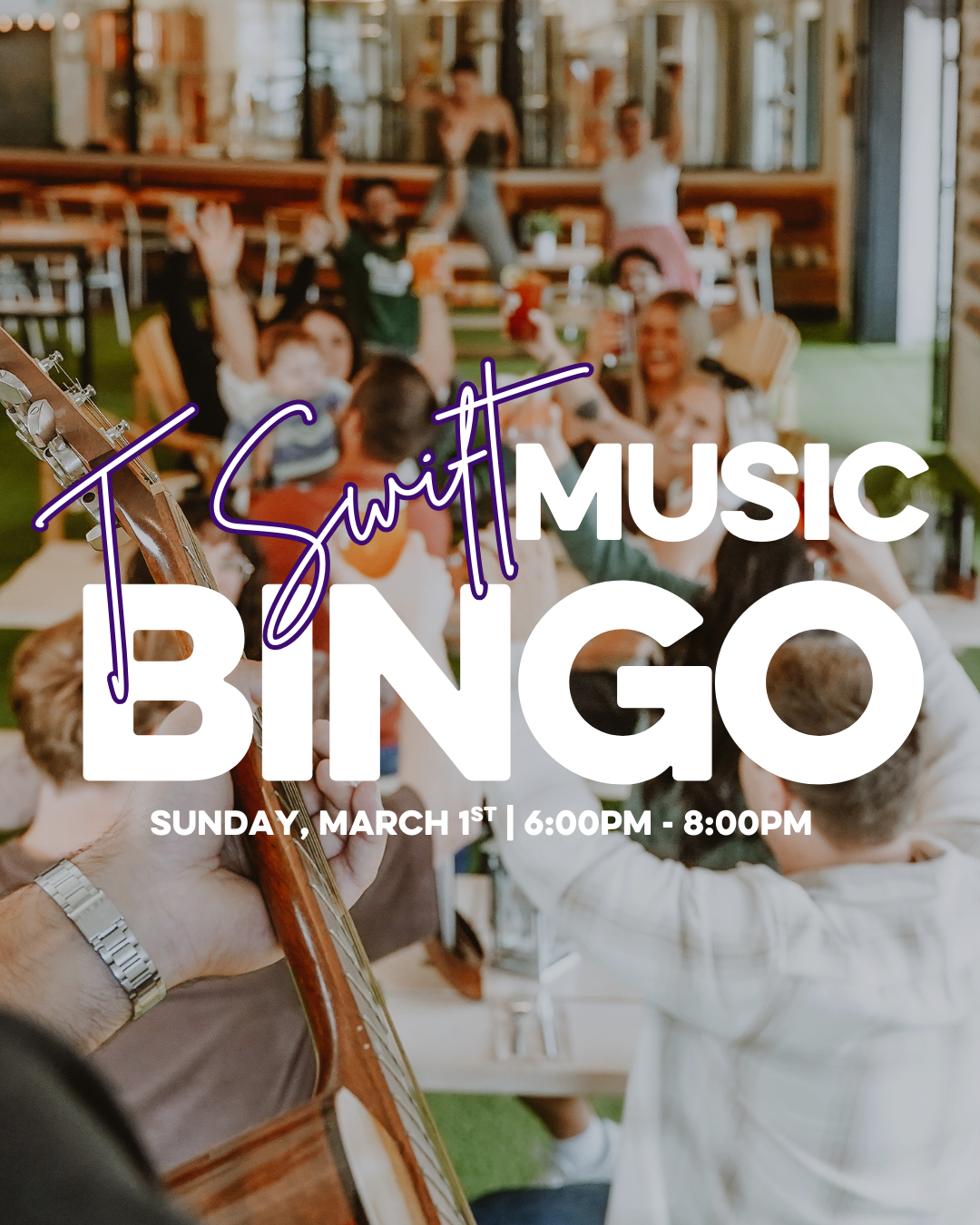 T Swift Music Bingo Beaumont