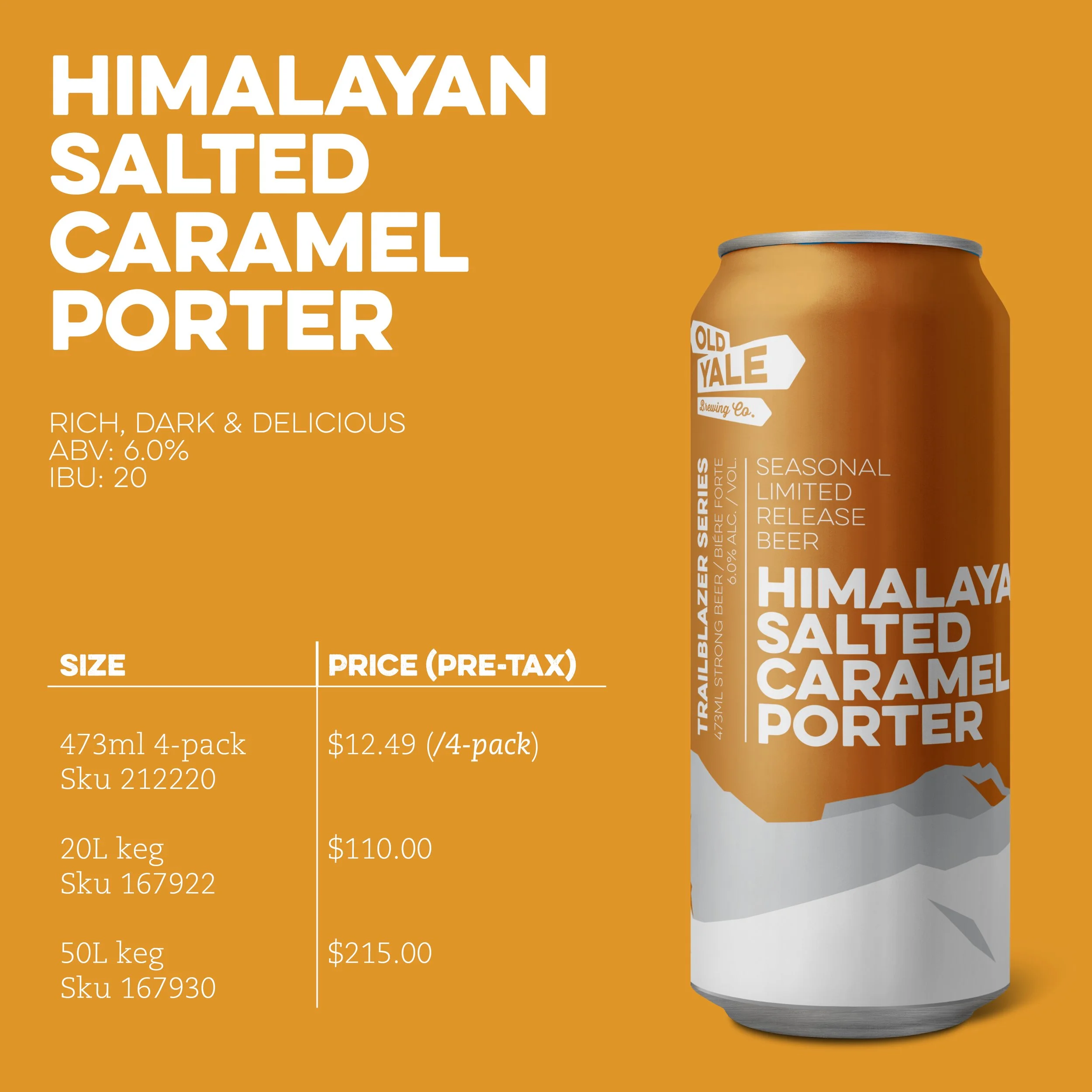 Himalayan Salted Caramel Porter