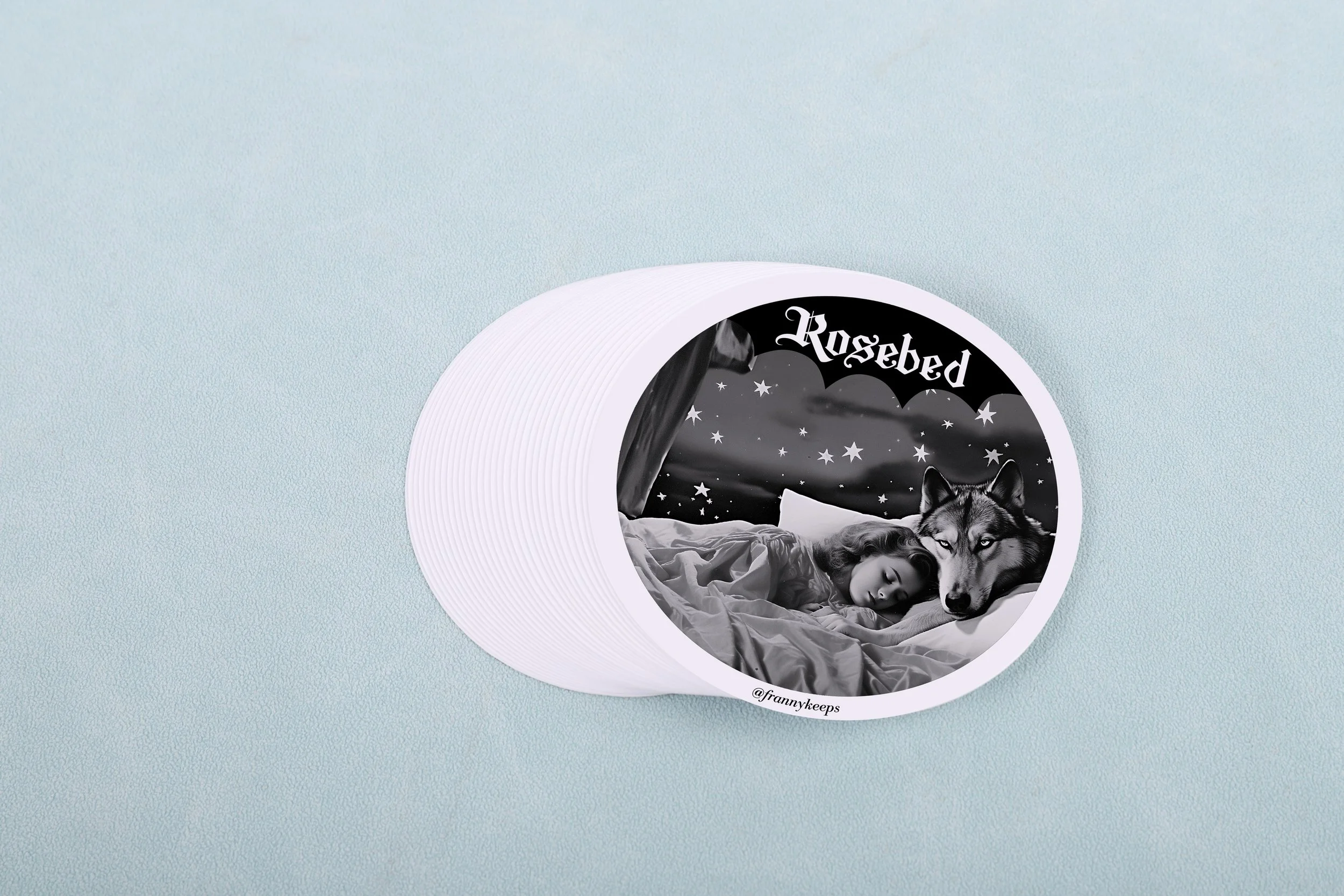 Rosebed Sticker