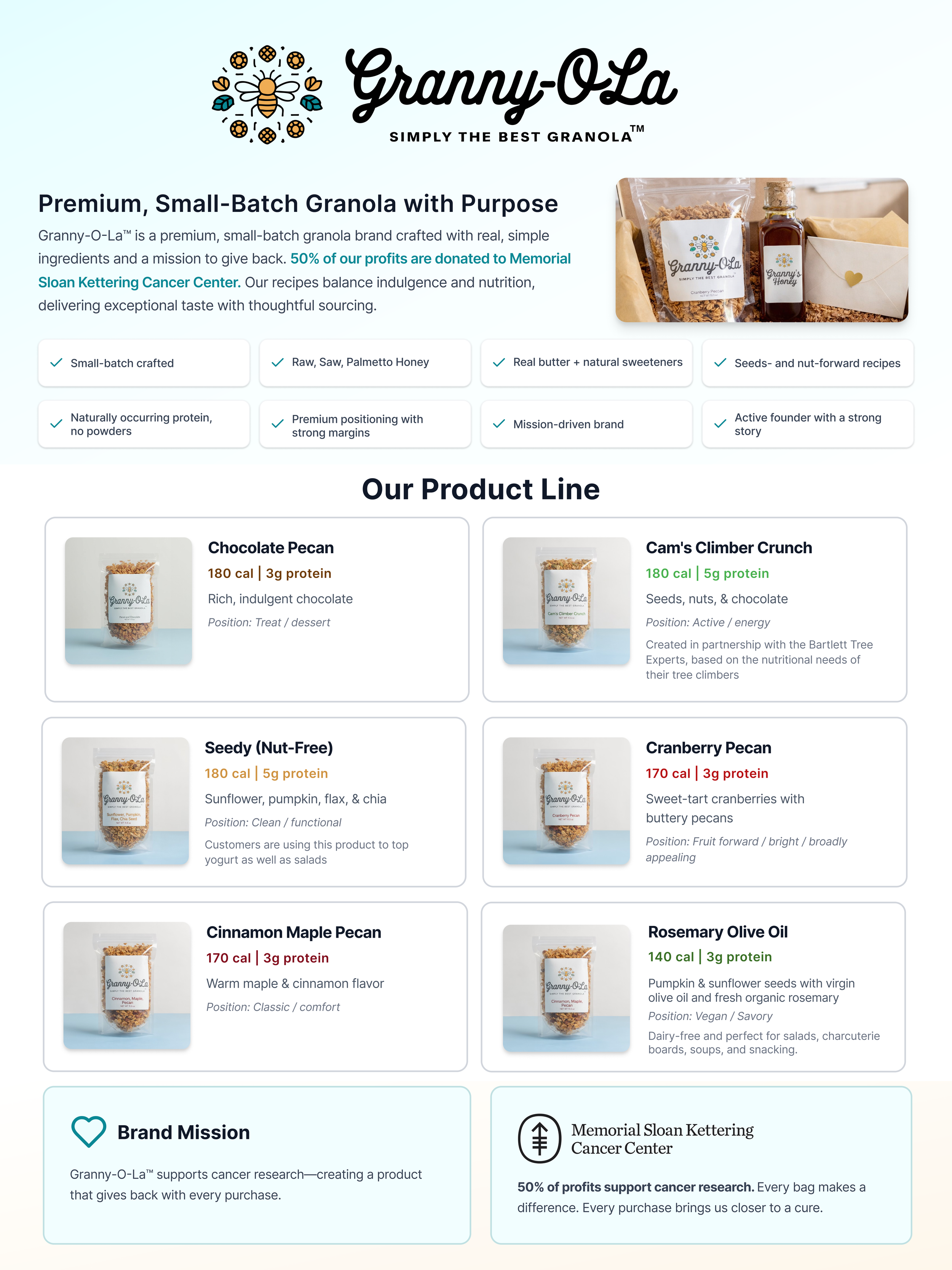 Sell Sheet (Front)