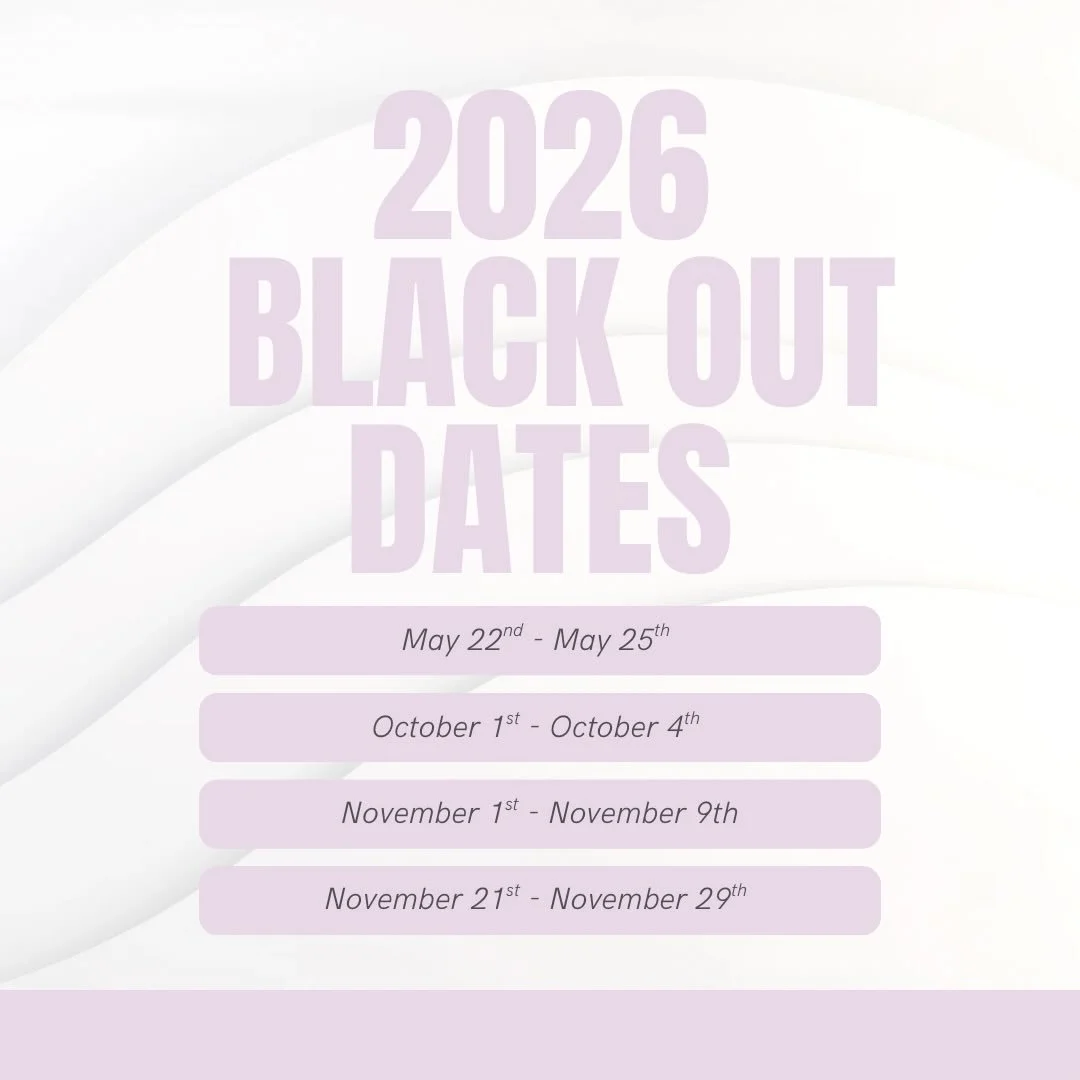 These are the confirmed dates I will be unavailable this year due to travel and celebrations. If you need boarding for these dates please reach out and I can send you recommendations of people that I trust 🩷