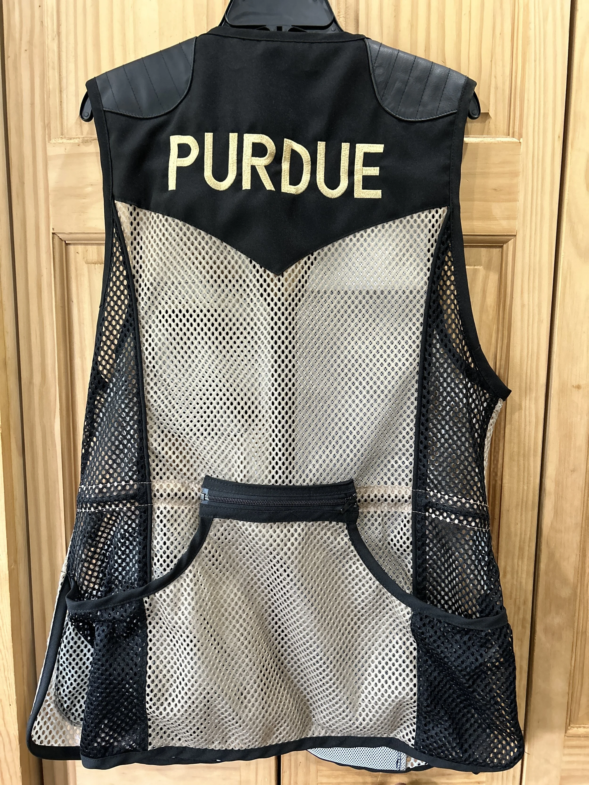 PTSC Vest back - custom order from Shoot the Moon