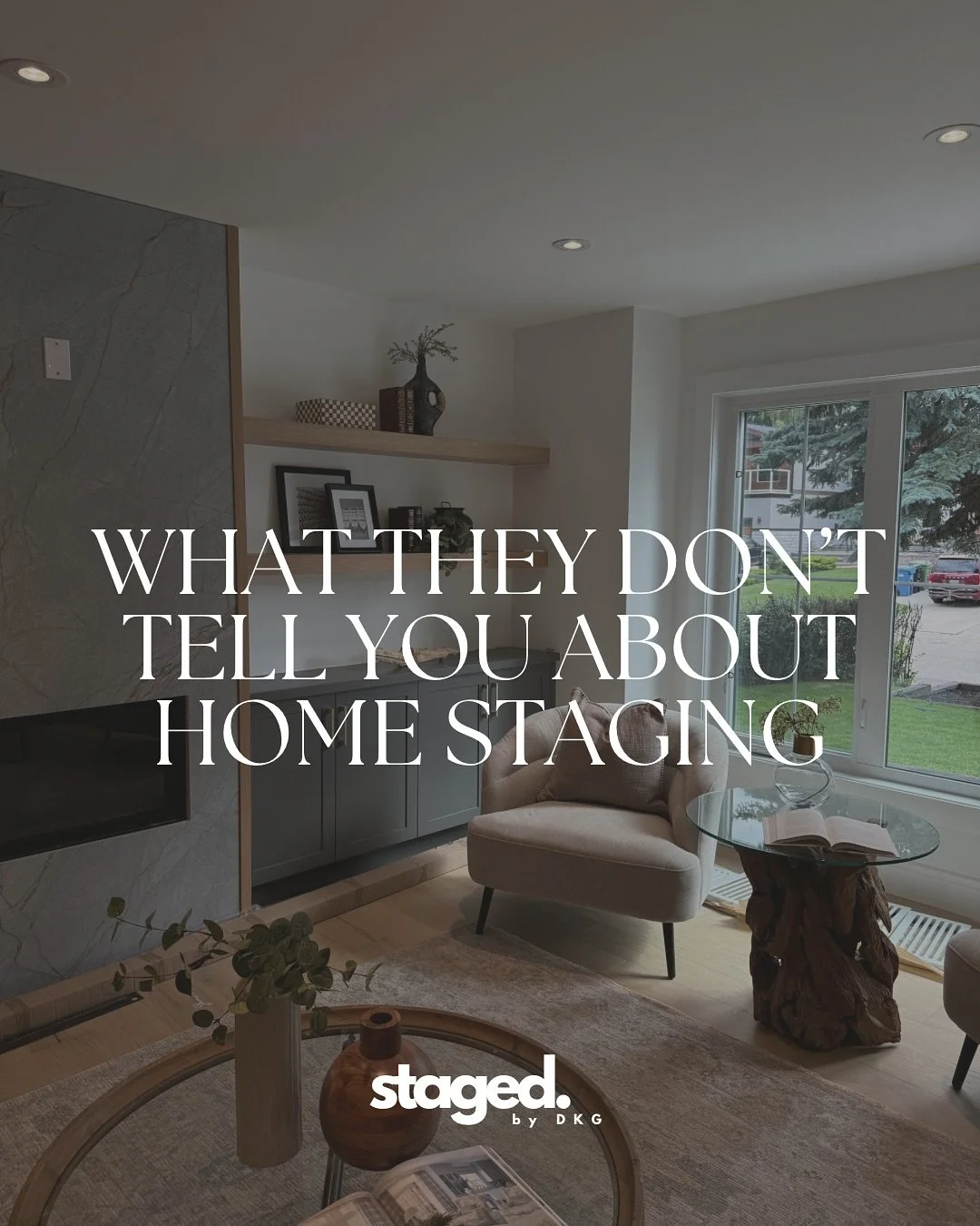 Staging &ne; decorating.

Decorating makes a space feel personal.

Staging makes a property marketable.

That&rsquo;s why staged homes sell faster, with stronger offers.

👉 Save this reminder for the next time someone calls staging &ldquo;just fluff