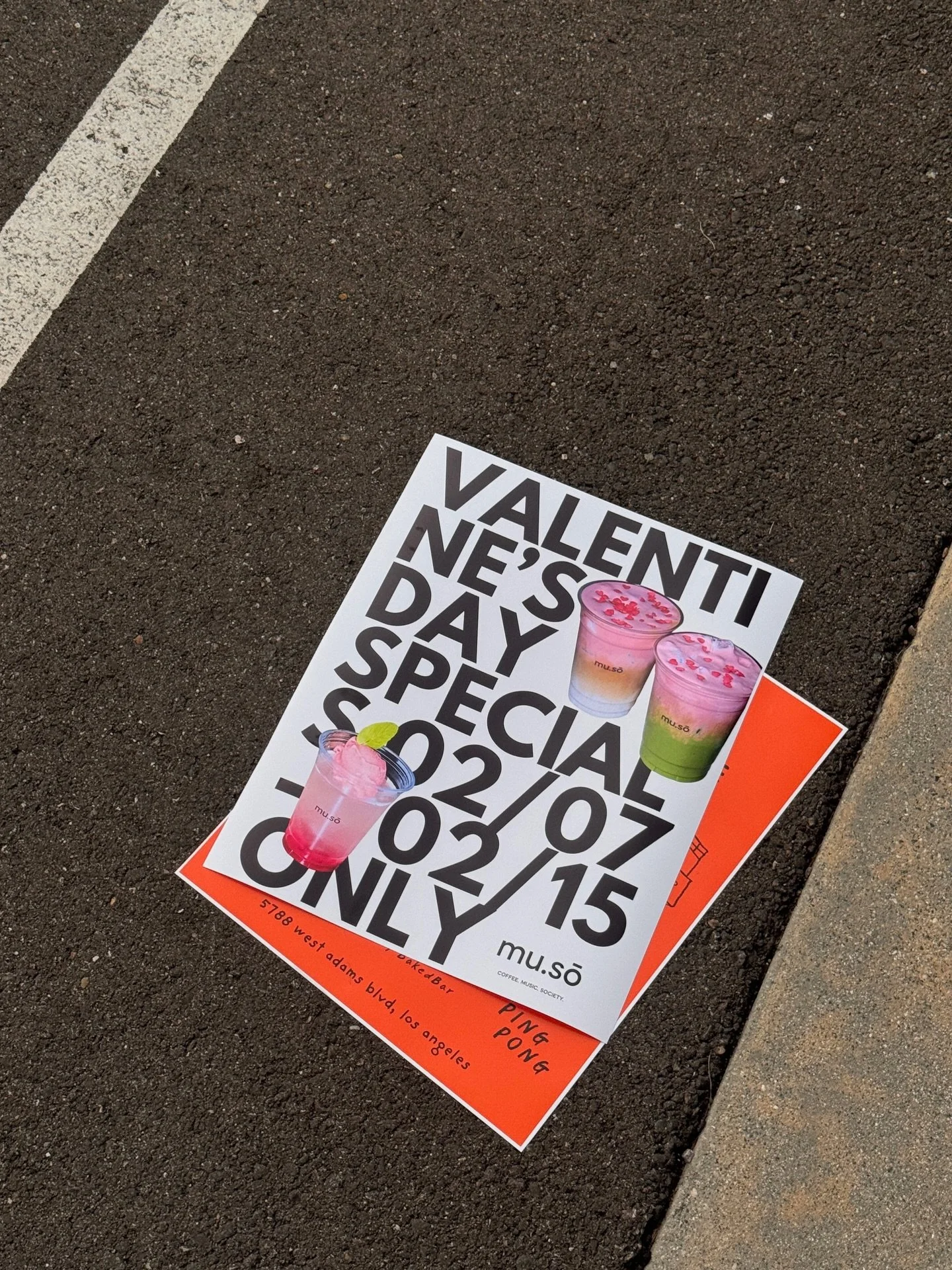 limited-time valentine&rsquo;s day specials are here.

coconut water raspberry sorbet refresher - a bright, sweet berry moment over crisp coconut water. light, refreshing, and honestly too photogenic.

rose cream top iced americano, latte, or matcha 