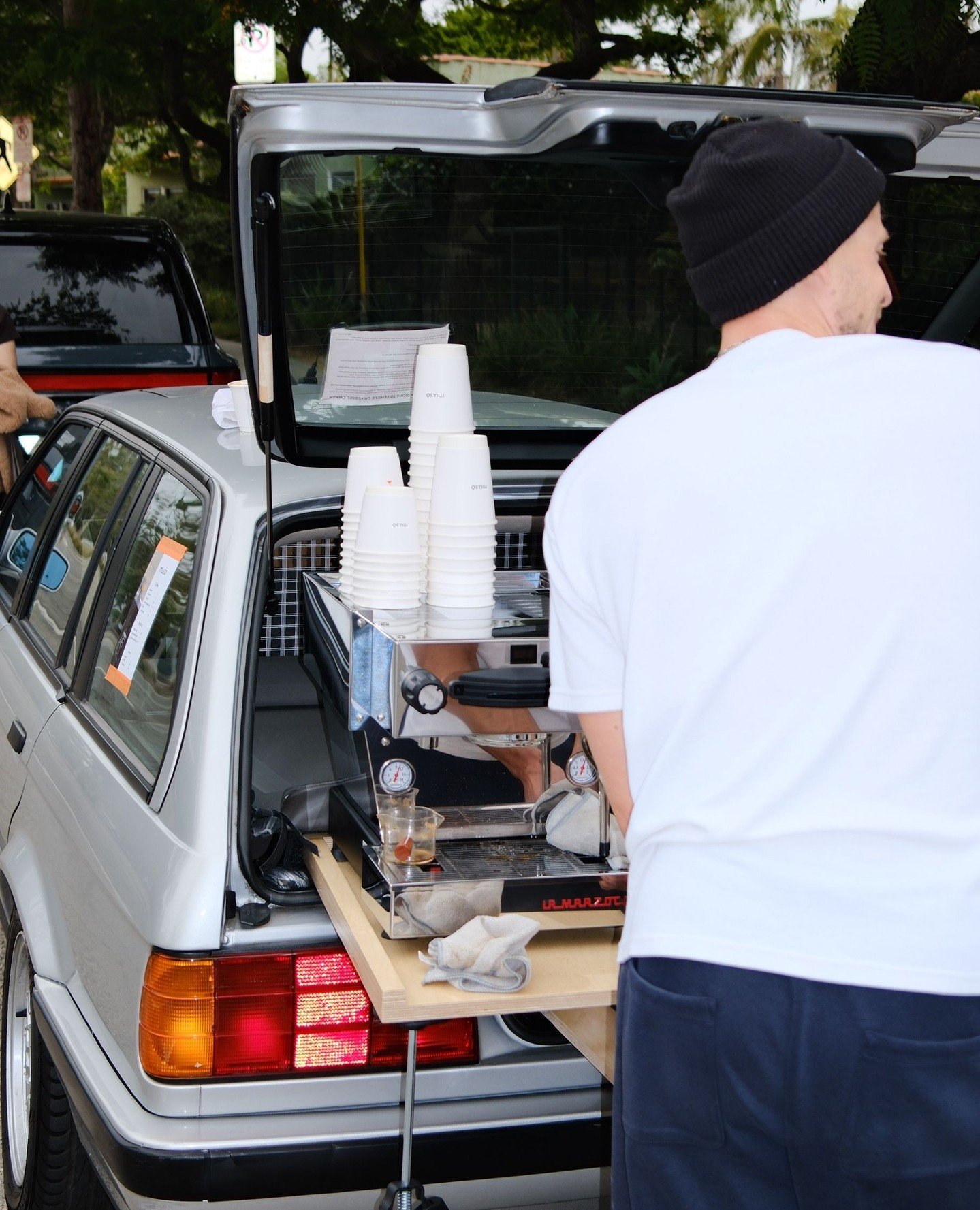 mu.sō vintage bmw espresso bar on wheels is officially out of the garage.⁠
⁠
available for pop-ups, brand events, markets, private gatherings, and everything in between, serving specialty coffee, ceremonial matcha, and signature mu.sō drinks out of t