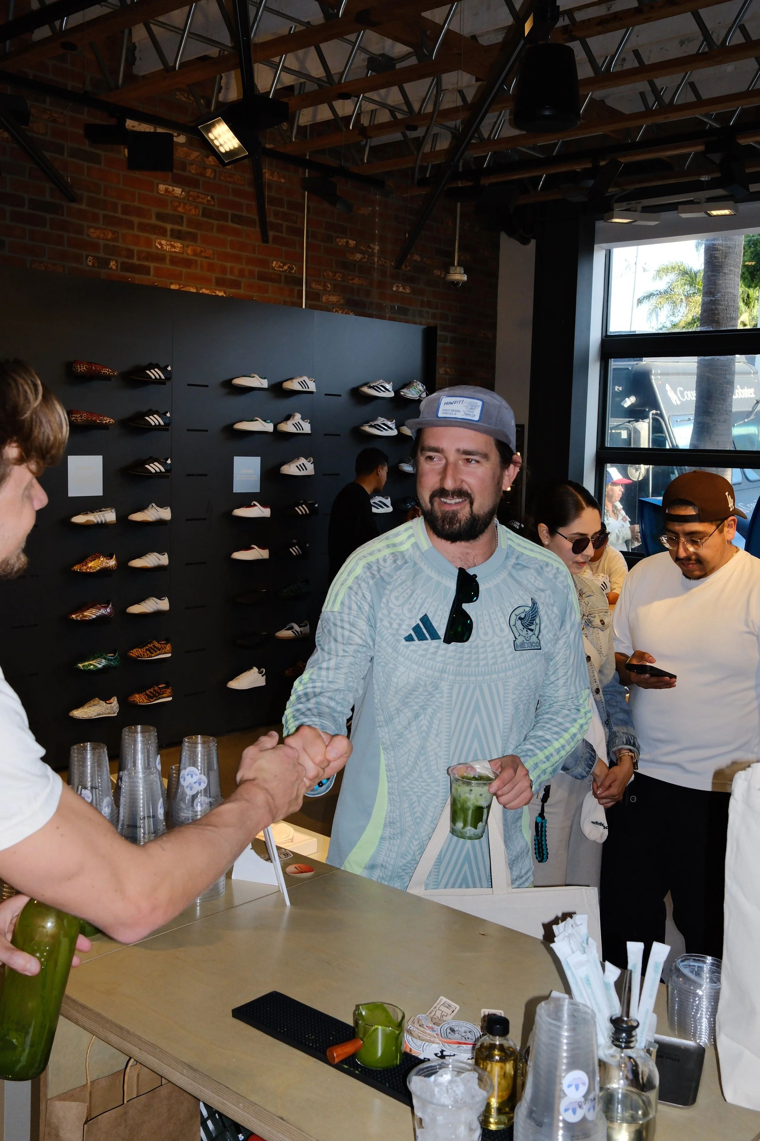 DSCF8611 mu.sō muso 2026 07.03 adidas originals abbot kinney pop up cream top special iced matcha latte event matcha mocha latte best trendy coffee shop ceremonial matcha in west adams culver city los angeles must visit.JPG