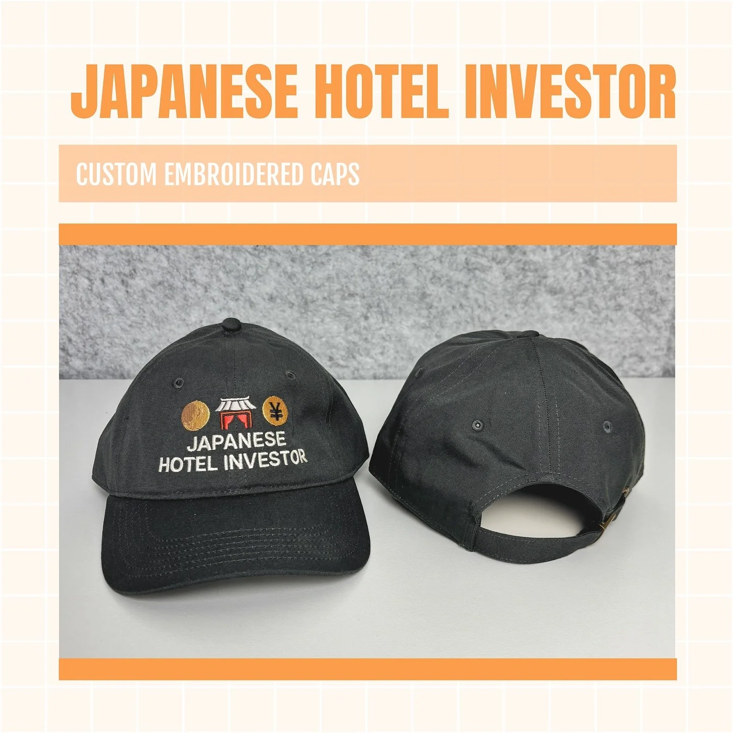 🐡 Super unique and fun project getting some embroidered caps to our client. These came out fantastic!🐡

#embroideredcaps #smallbusinessmelbourne #brandingmelbourne #customcaps