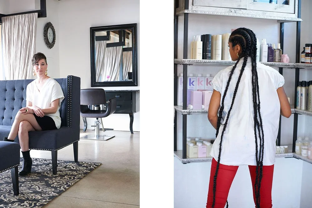 Kirsten Hepburn Photography Hair Salon O in Salt Lake City portraits