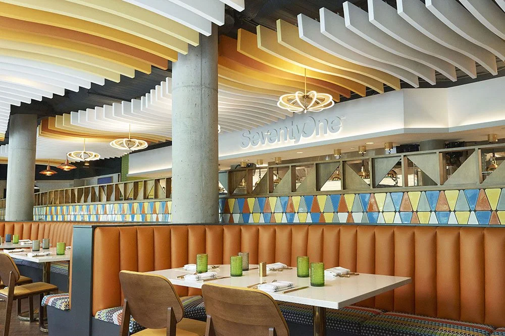 Kirsten Hepburn Photography Snowbird Restaurant 71 dining interior design and architecture by GSBS