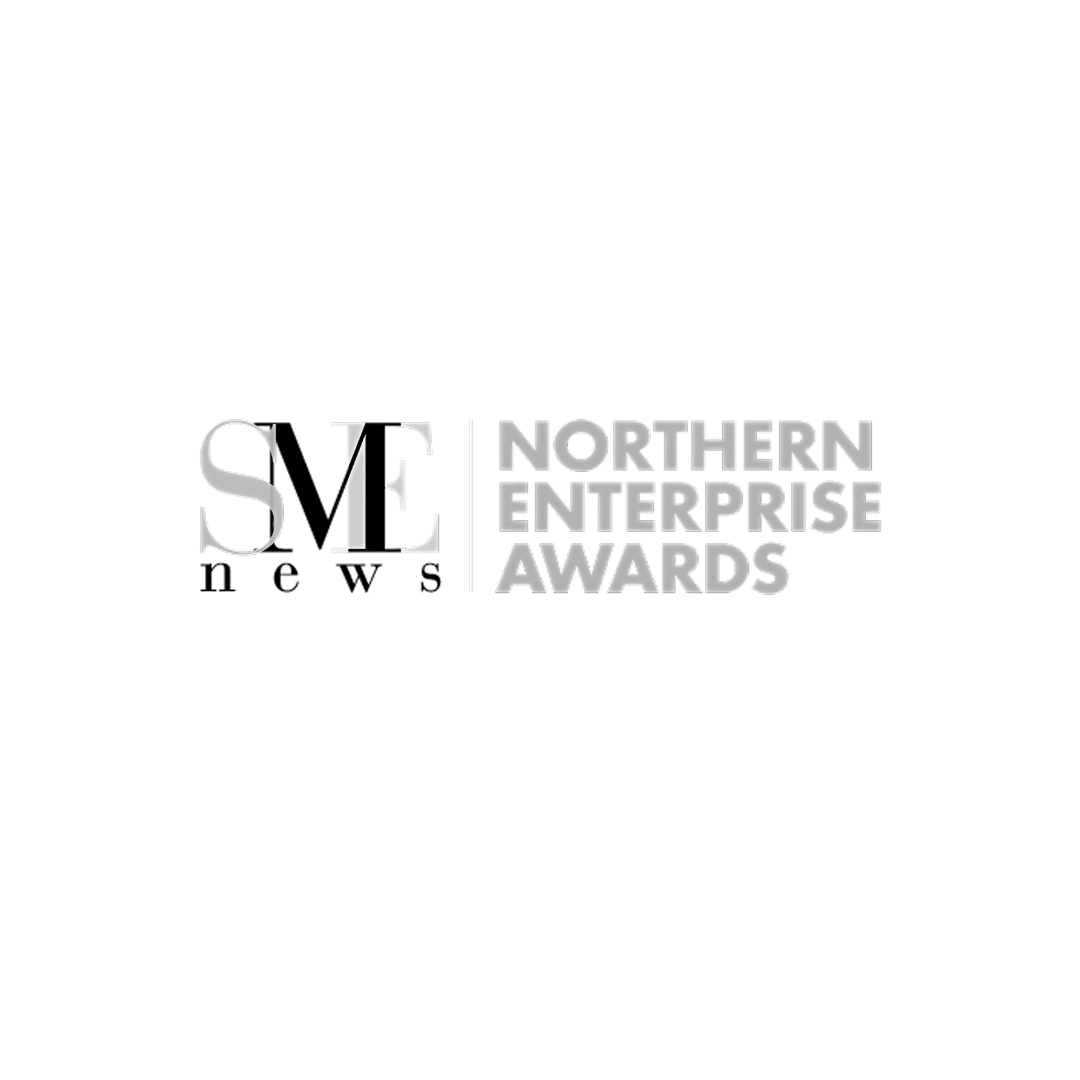 Logo for Northern Enterprise Awards with "SE" and text on black background.