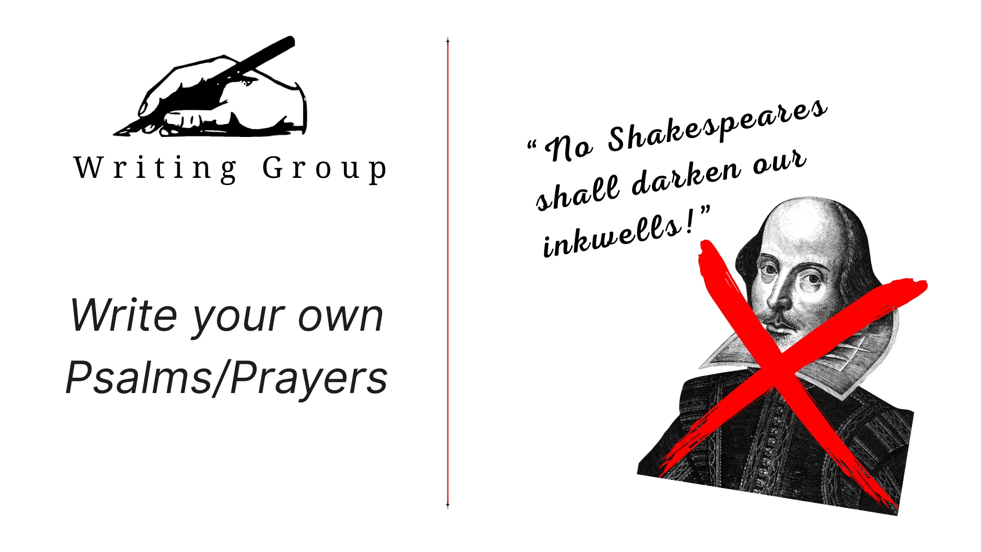 Psalms Writing Group