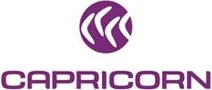 Capricorn logo with purple stylized goat and the word 'CAPRICORN' underneath