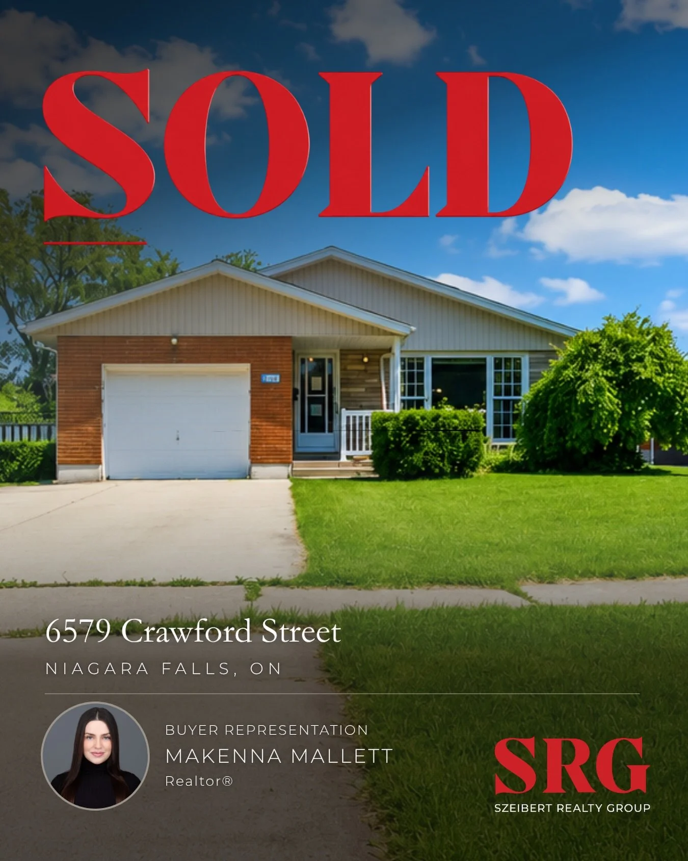🔑

𝐒𝐎𝐋𝐃 | 𝐁𝐮𝐲𝐞𝐫 𝐑𝐞𝐩𝐫𝐞𝐬𝐞𝐧𝐭𝐚𝐭𝐢𝐨𝐧

📍6579 Crawford Street, Niagara Falls

Congratulations to our buyers and to @realtormakenna on the completion of this purchase.

𝐒𝐳𝐞𝐢𝐛𝐞𝐫𝐭 𝐑𝐞𝐚𝐥𝐭𝐲 𝐆𝐫𝐨𝐮𝐩 | 𝐑𝐄/𝐌𝐀𝐗 𝐍𝐢𝐚𝐠𝐚