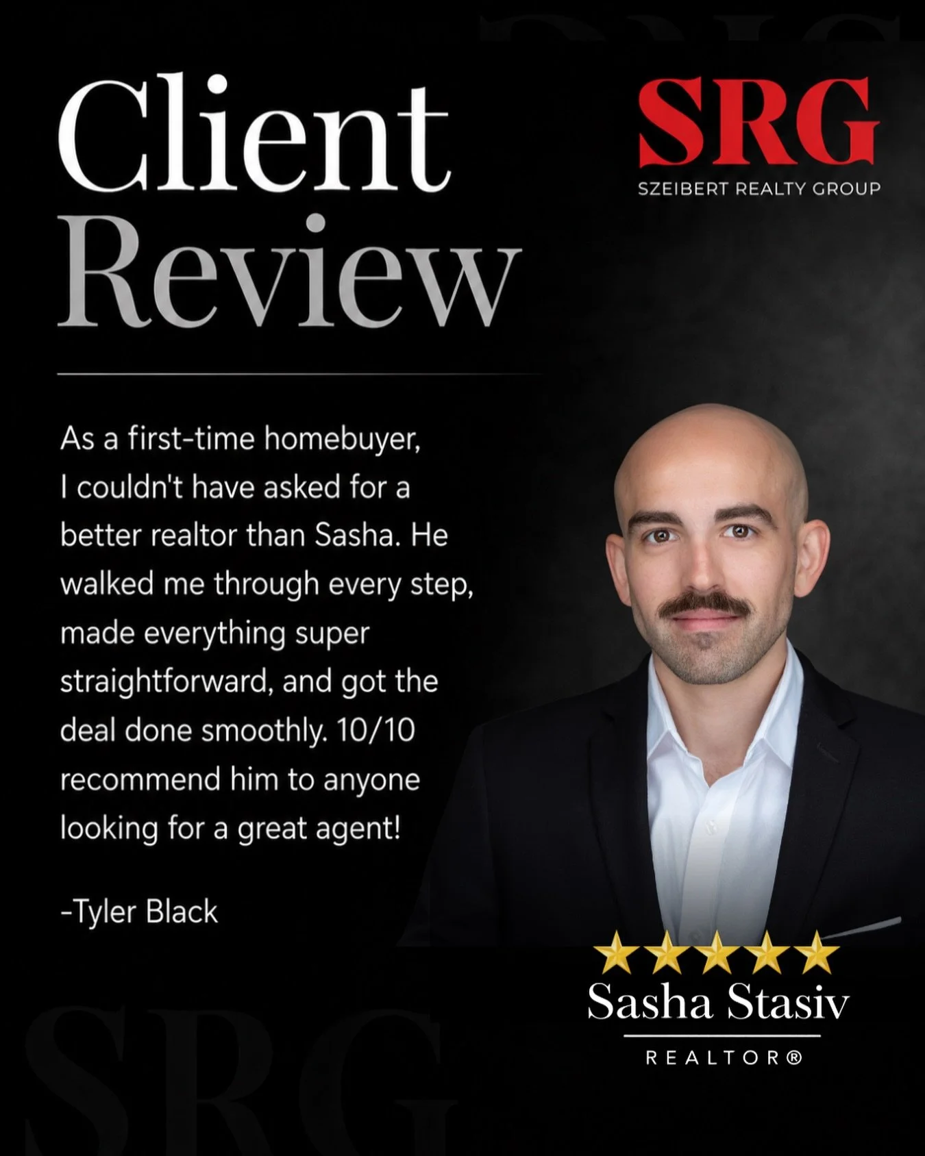 ⁣
⁣
&ldquo;He made everything super straightforward and got the deal done smoothly. 10/10 recommend!&rdquo;⁣⁣⁣⁣
⁣⁣⁣⁣
Congratulations to @sashastasiv on this fantastic five-star review! ⁣
⁣⁣⁣⁣
Buying your first home is a major milestone, and having th