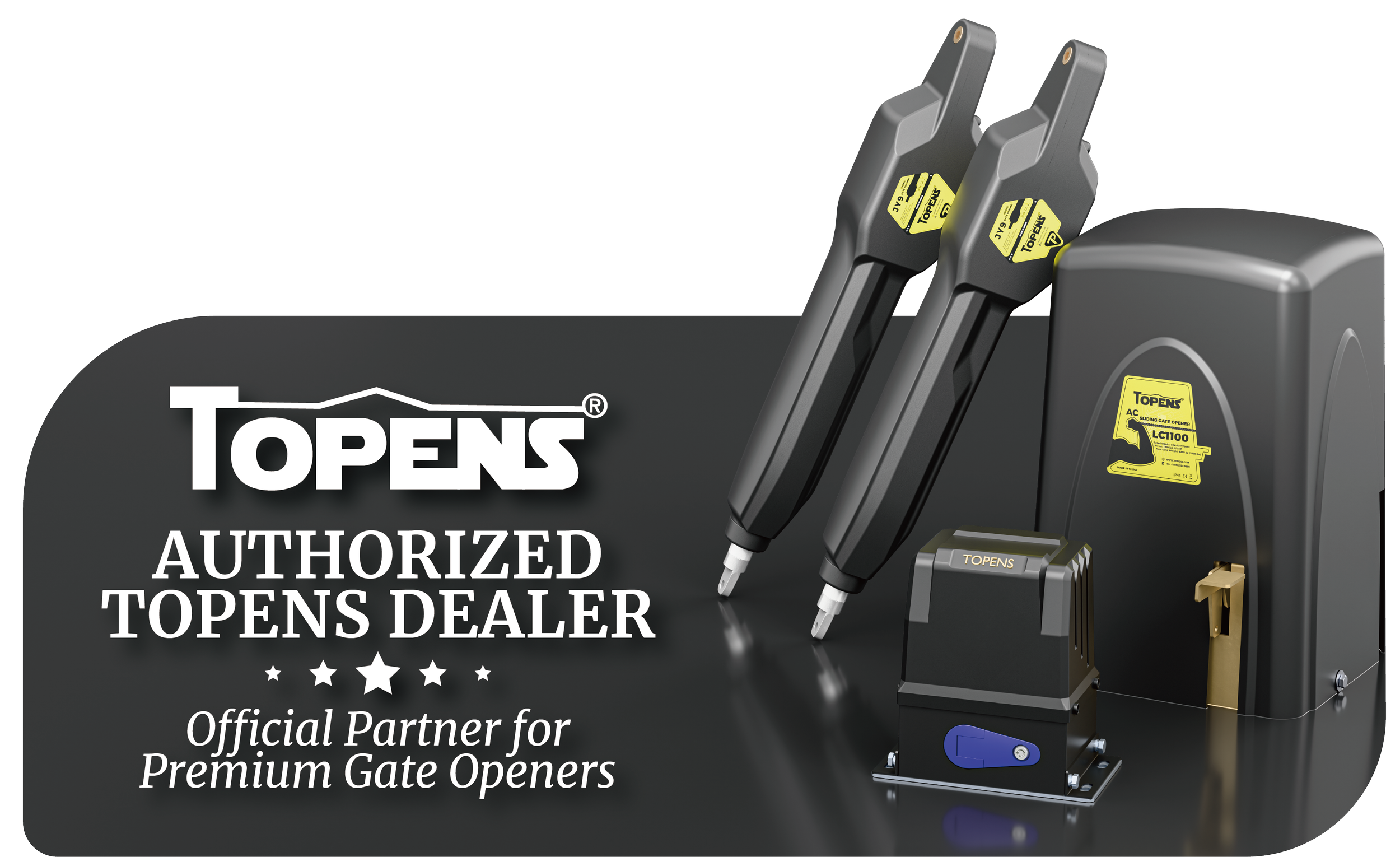Topens Swing and Sliding Gate Openers