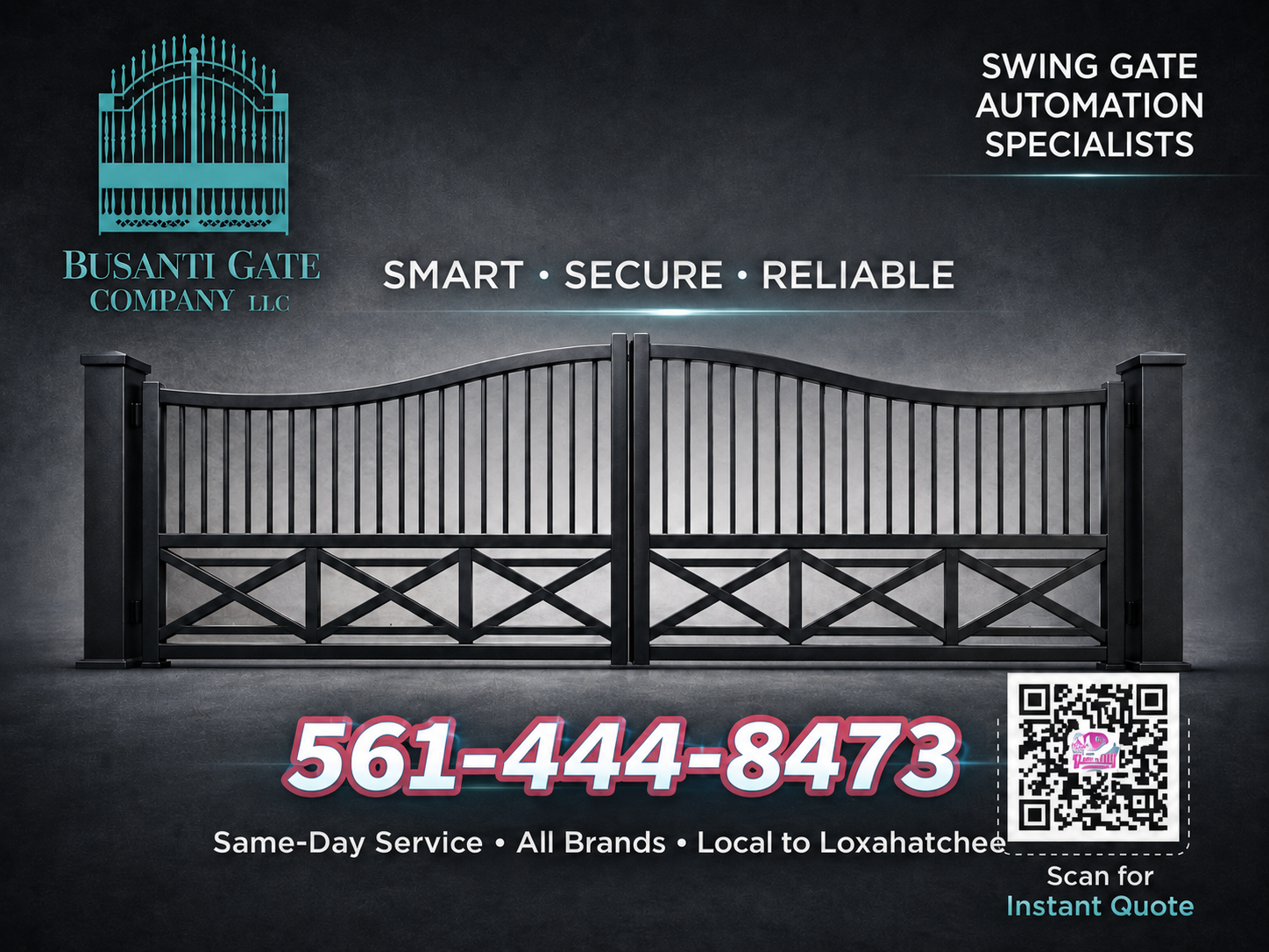 DUAL SWING GATE SOUTH FLORIDA