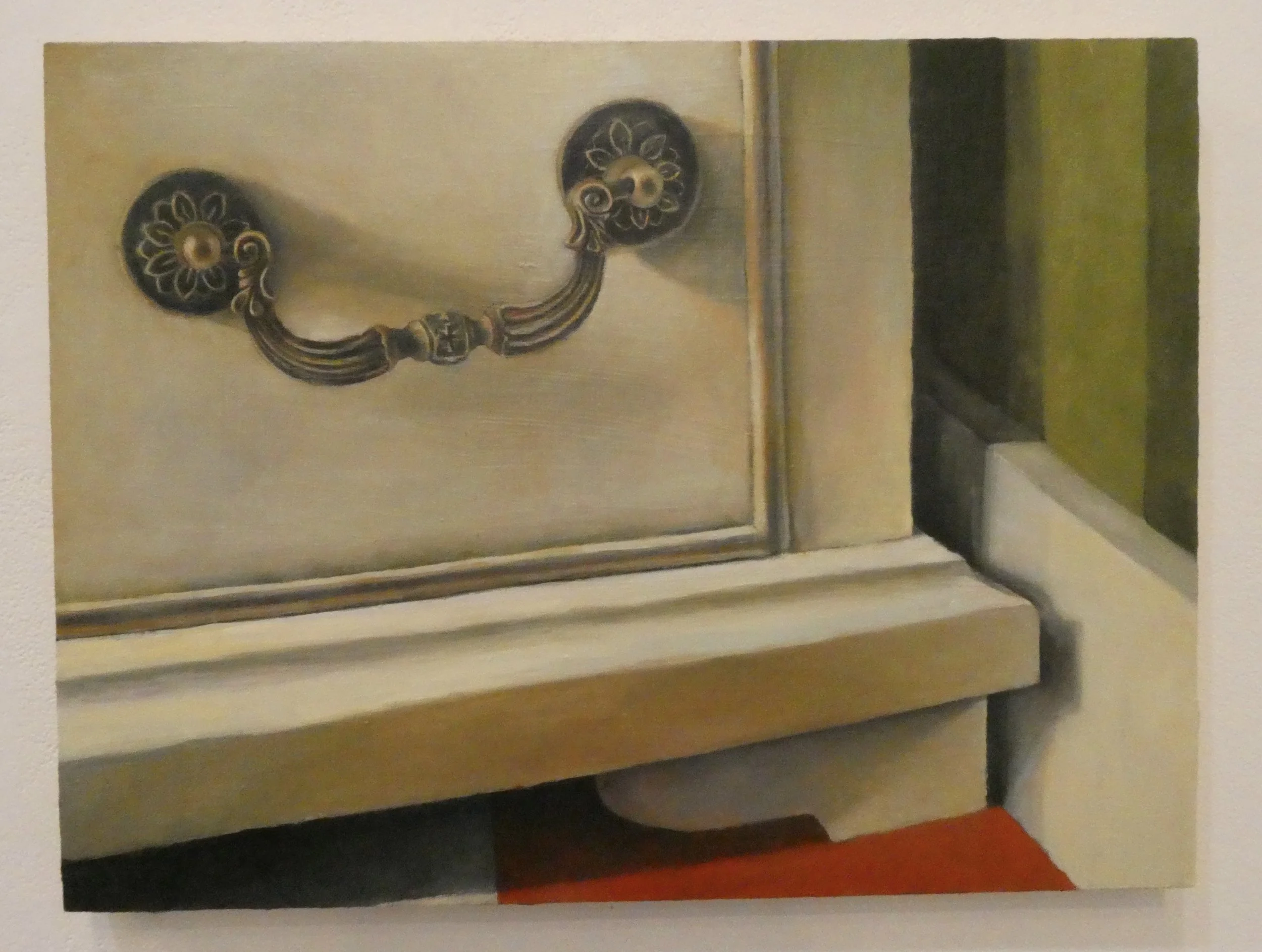 Bottom Drawer, 2026, oil on panel, 18 x 24 in