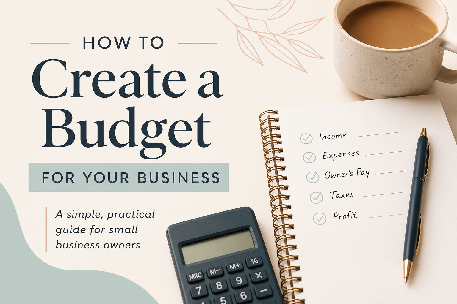 How to Create a Business Budget