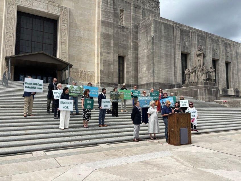 Louisiana leaders demand action on state’s largest coastal restoration project