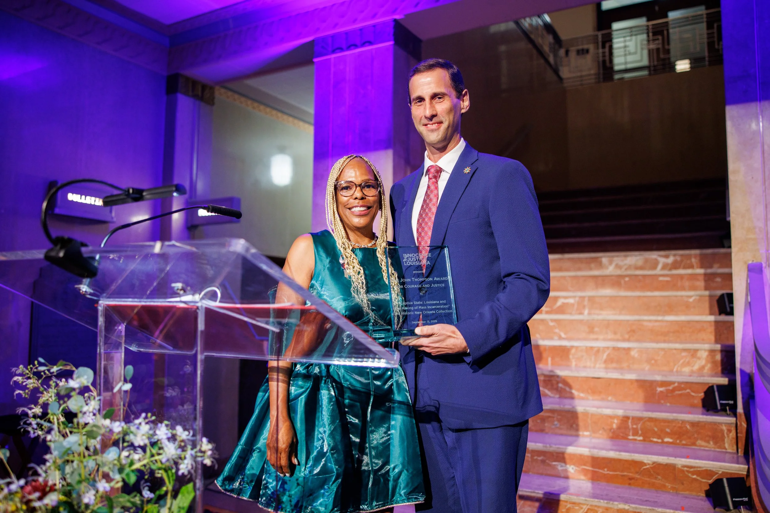 Historic New Orleans Collection awarded John Thompson Award for Courage & Justice