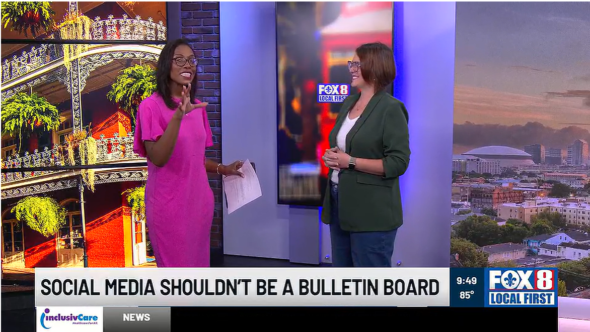 Your Social Media Shouldn’t be a Bulletin Board